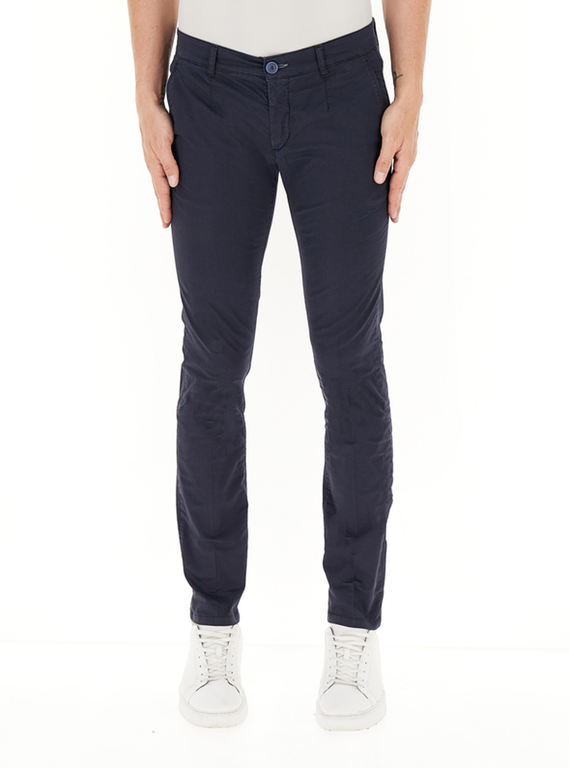 Pantalone in cotone BLU
