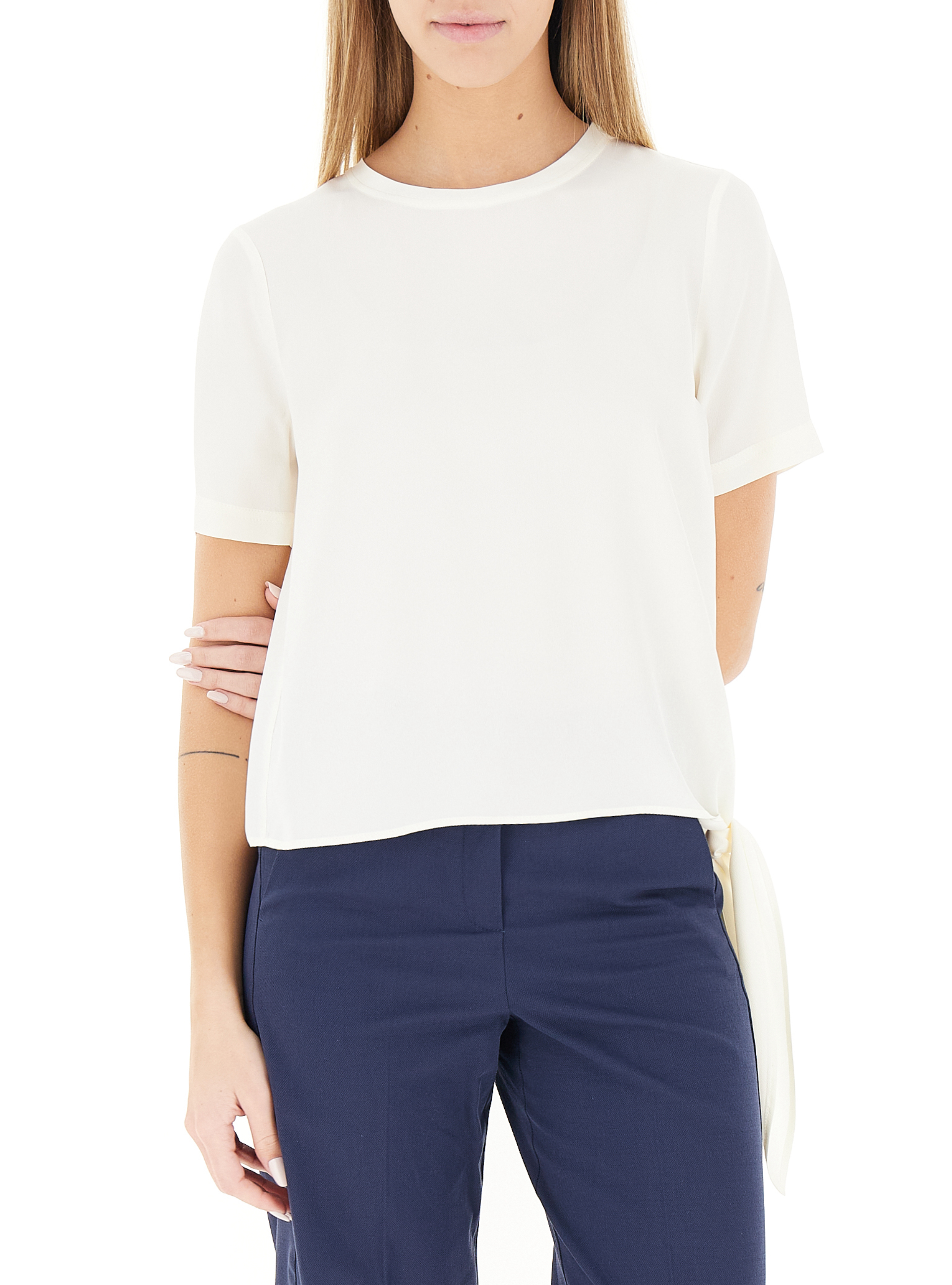 PENNYBLACK Blusa con fiocco BURRO