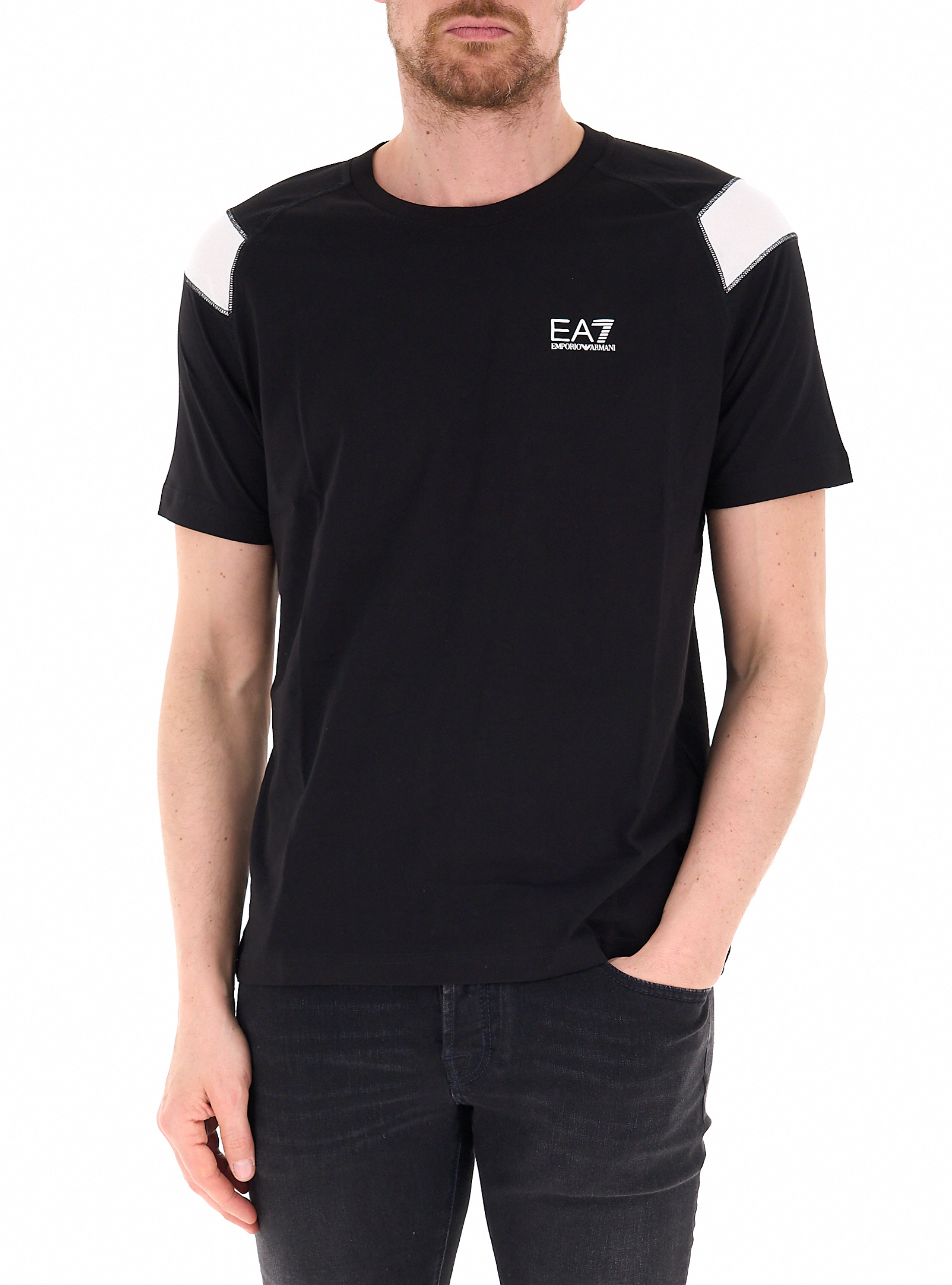 T-shirt in cotone NERO
