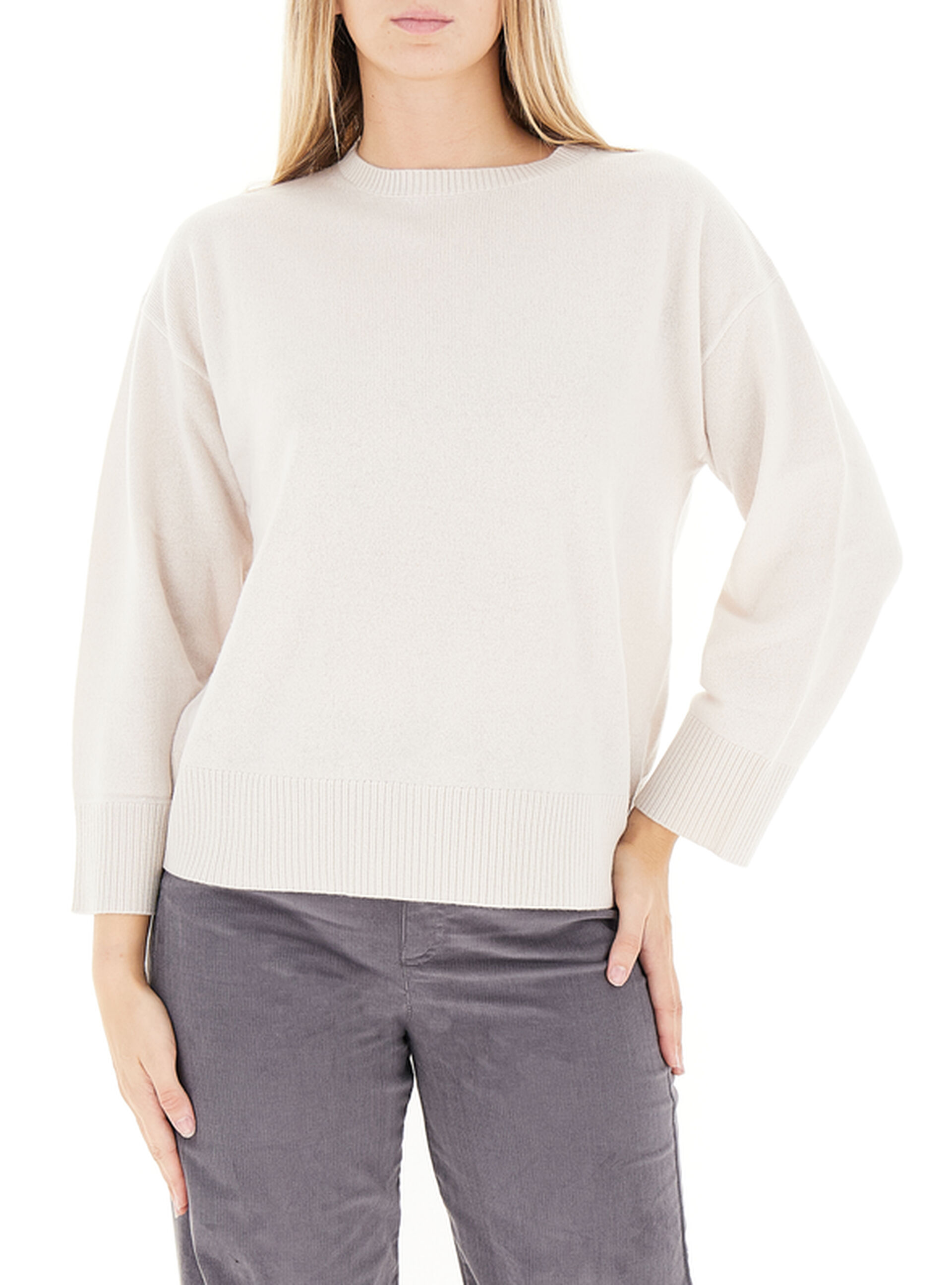I BLUES Maglione in lana AVORIO L