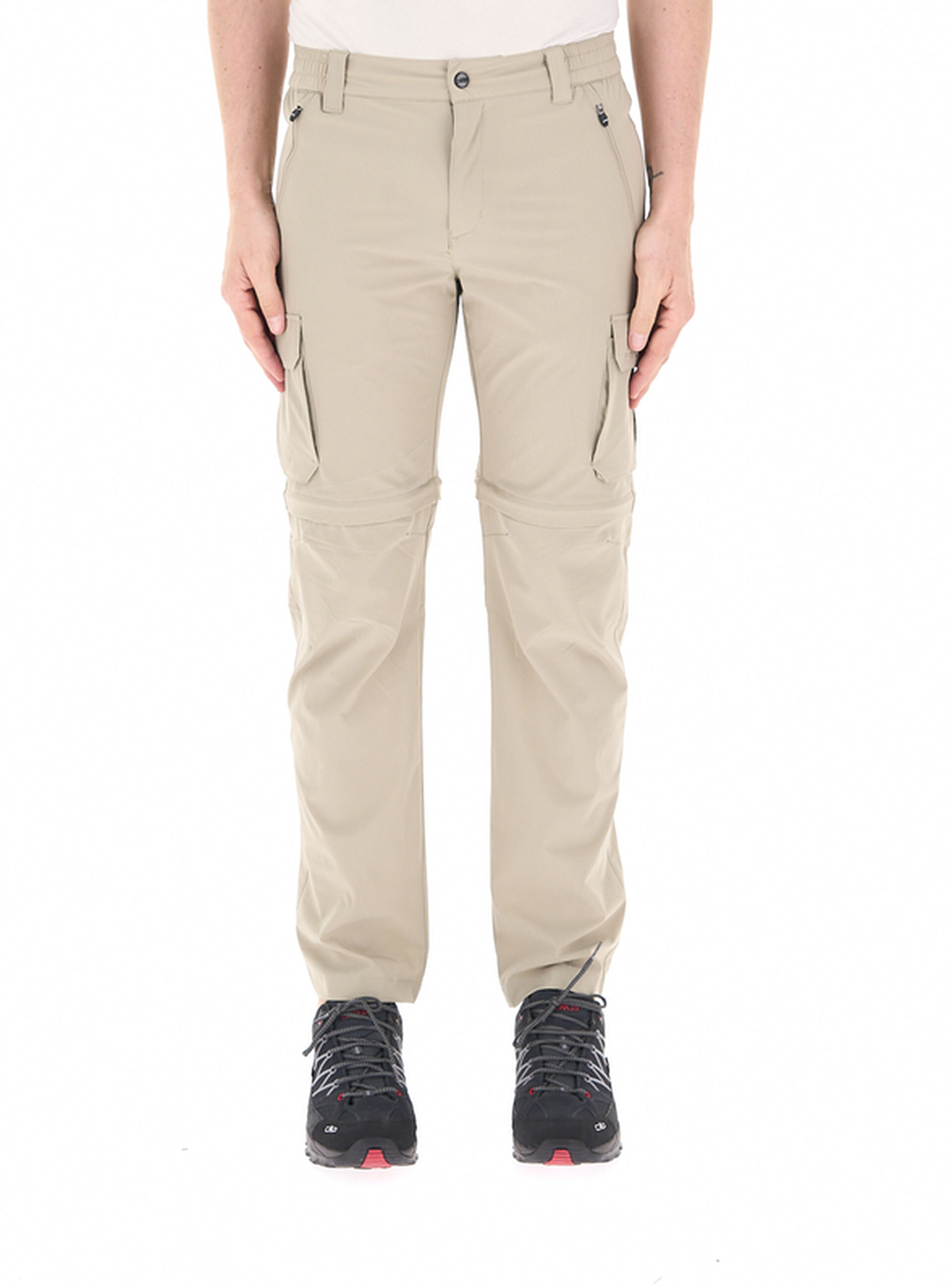 CMP Pantalone Zip-off BEIGE 54
