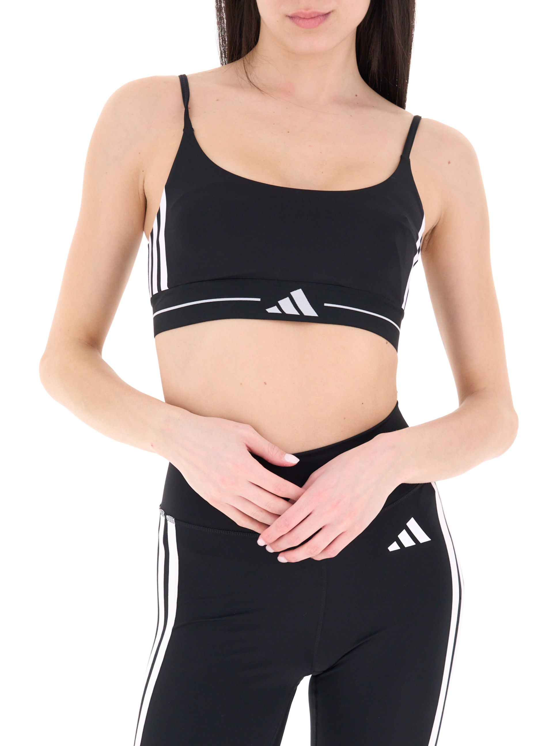 Adidas Canotta sportiva NERO