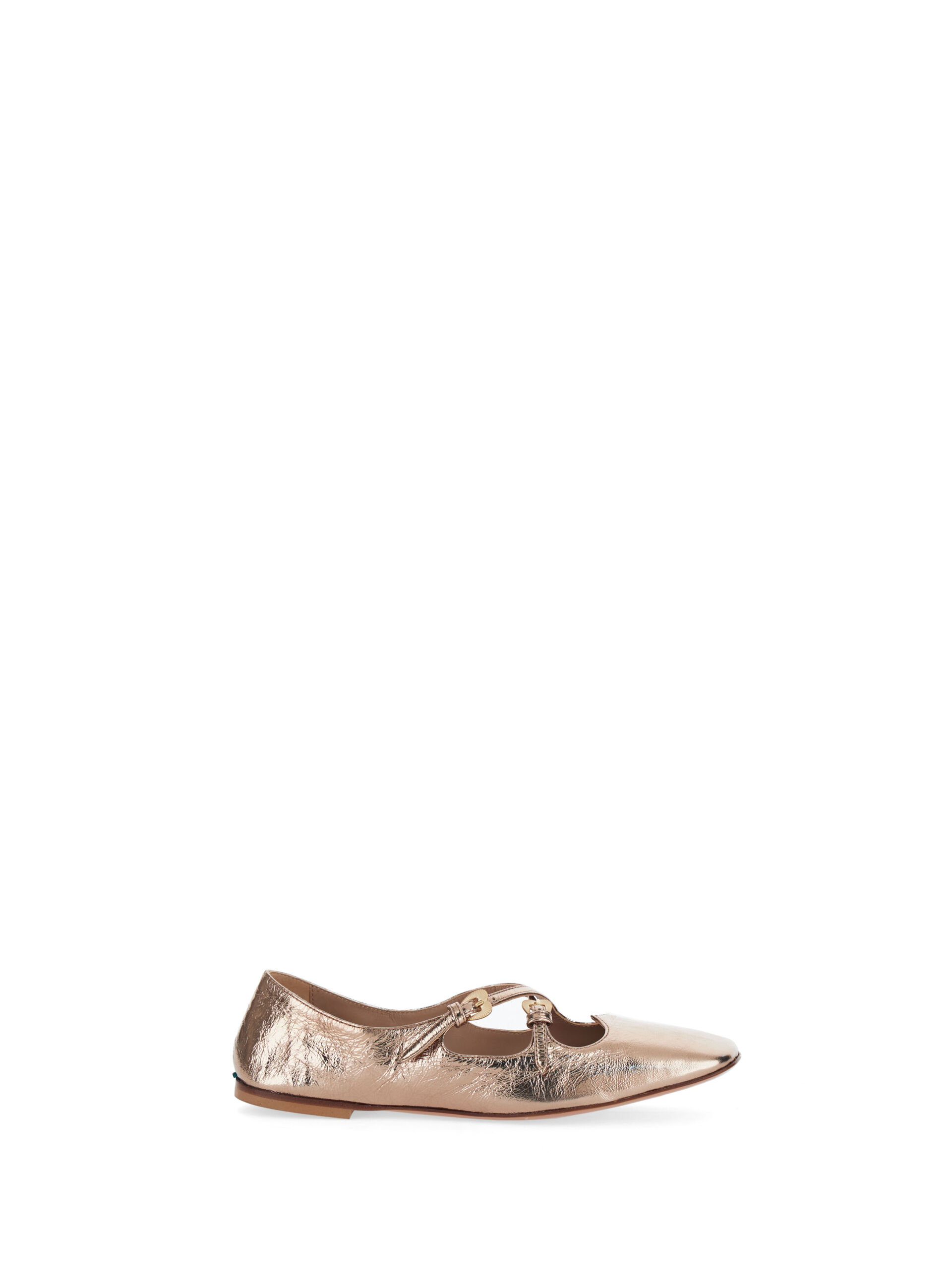 Ballerine in pelle ORO ROSA