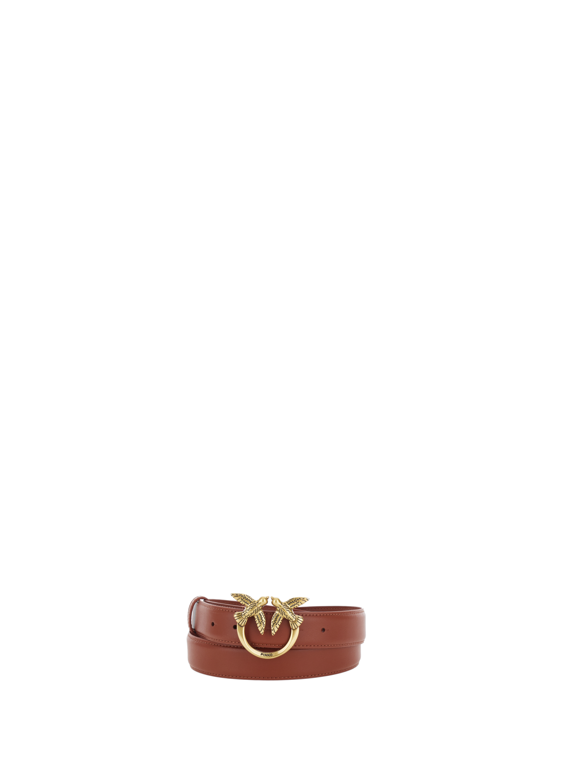 Pinko Cintura in pelle BAG MARRONE