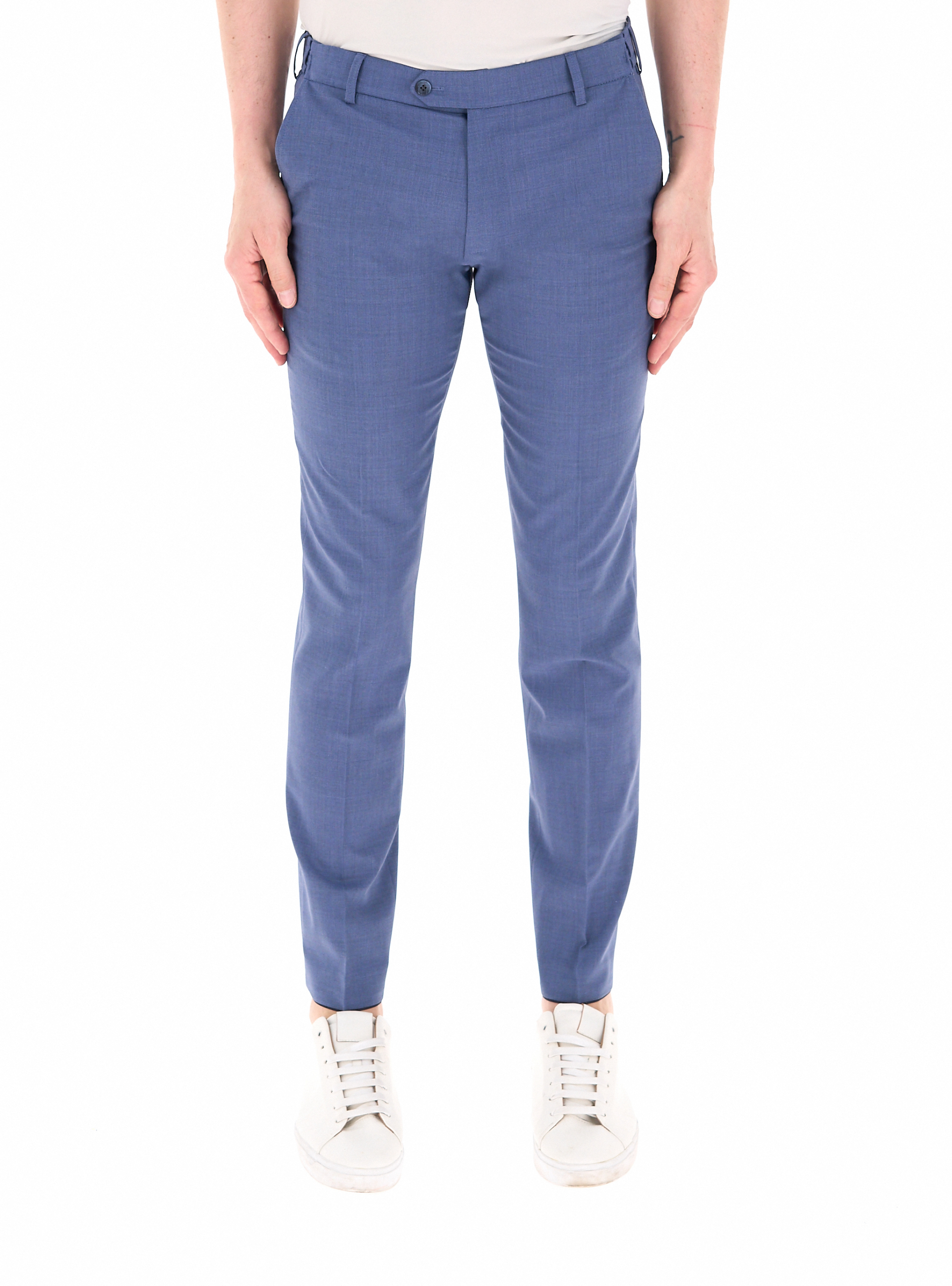 Pantalone chino AZZURRO POLVERE