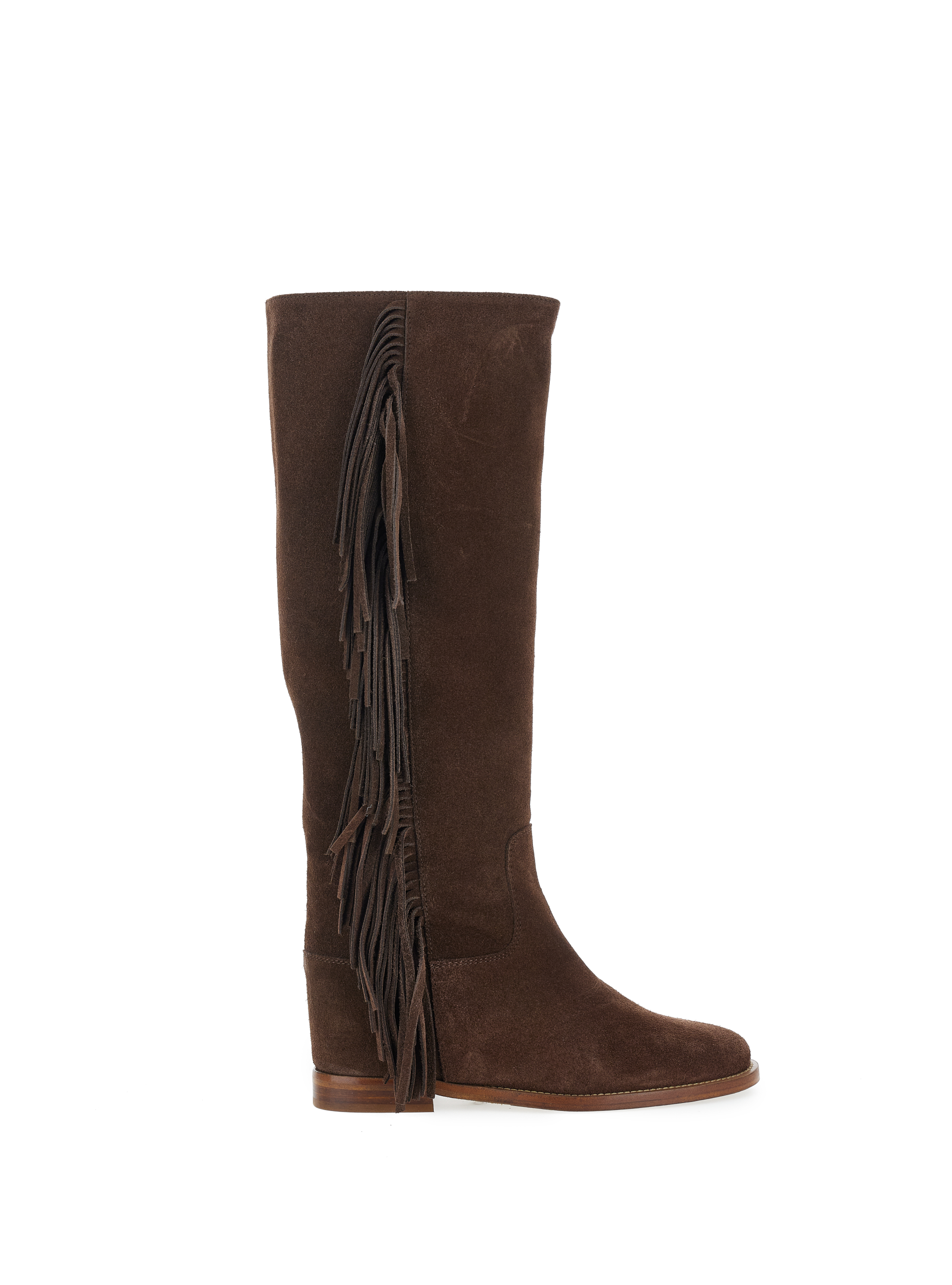 Stivali con frange MARRONE 37