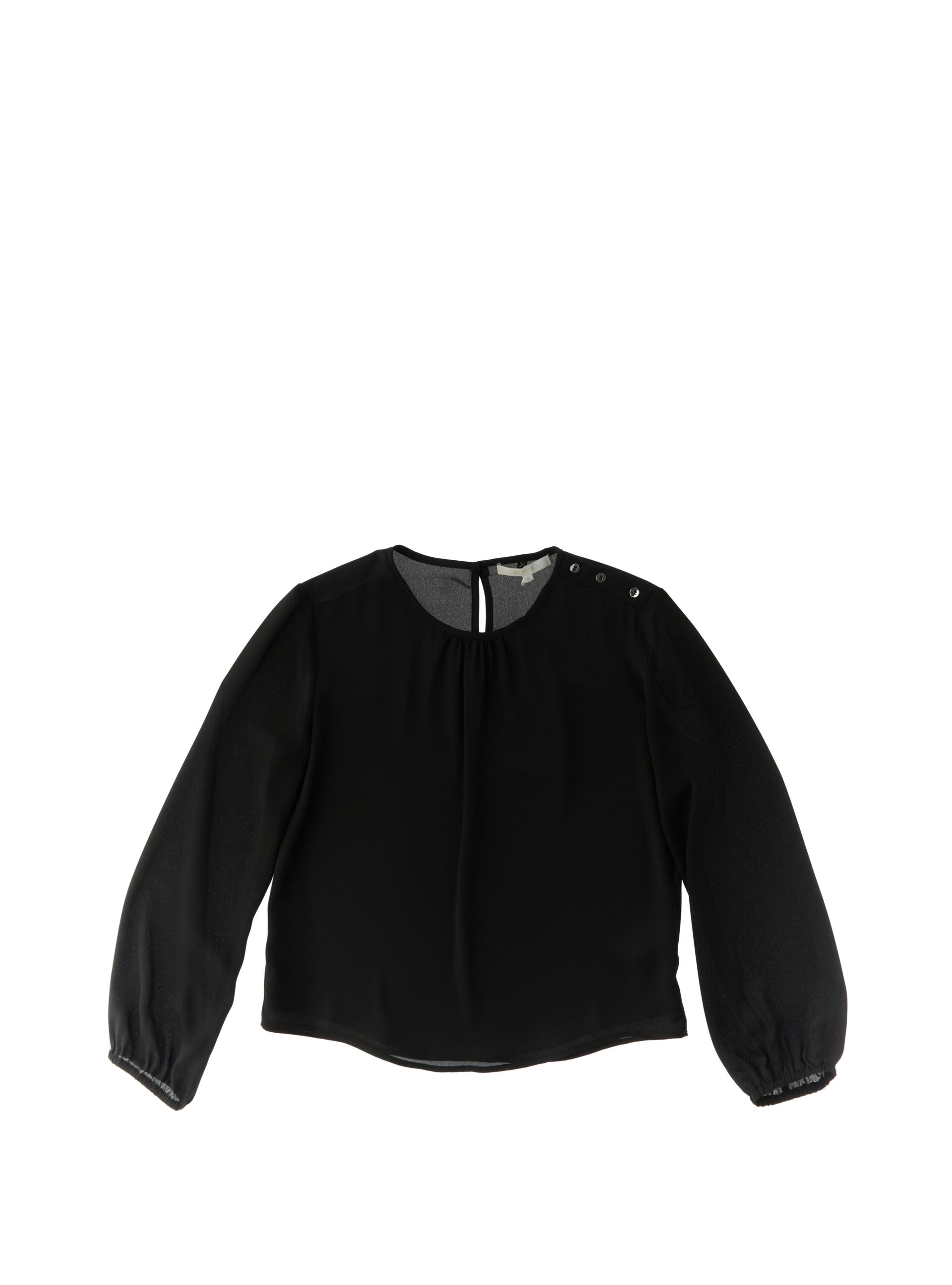 KOCCA Blusa girocollo NERO