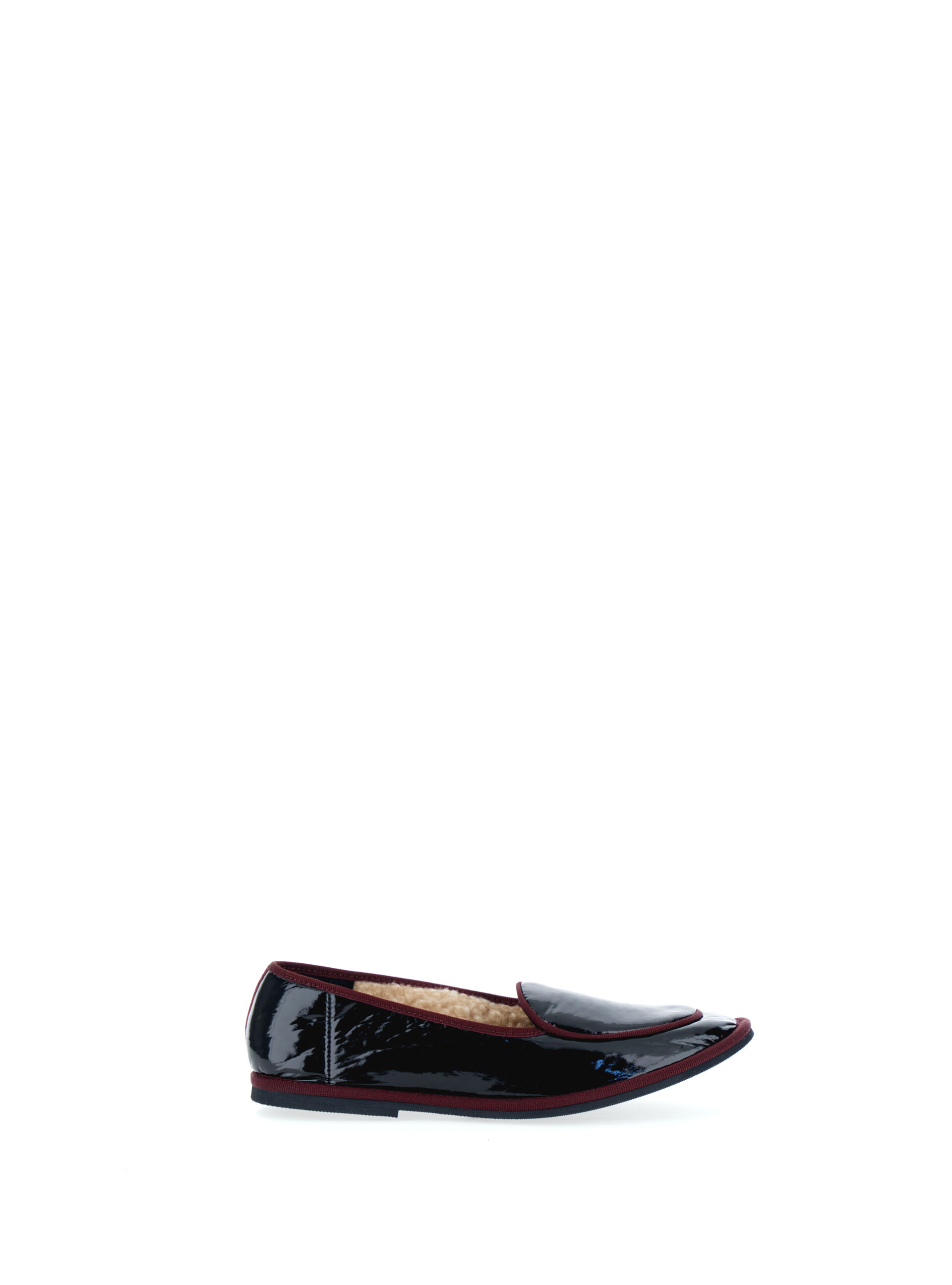 ARGILLA Ballerine in vernice NERO