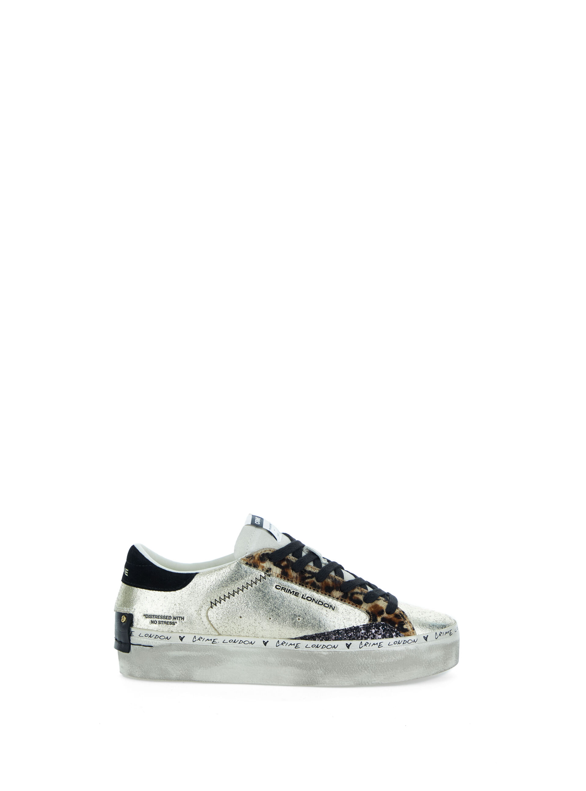 Sneakers in pelle PLATINO 37