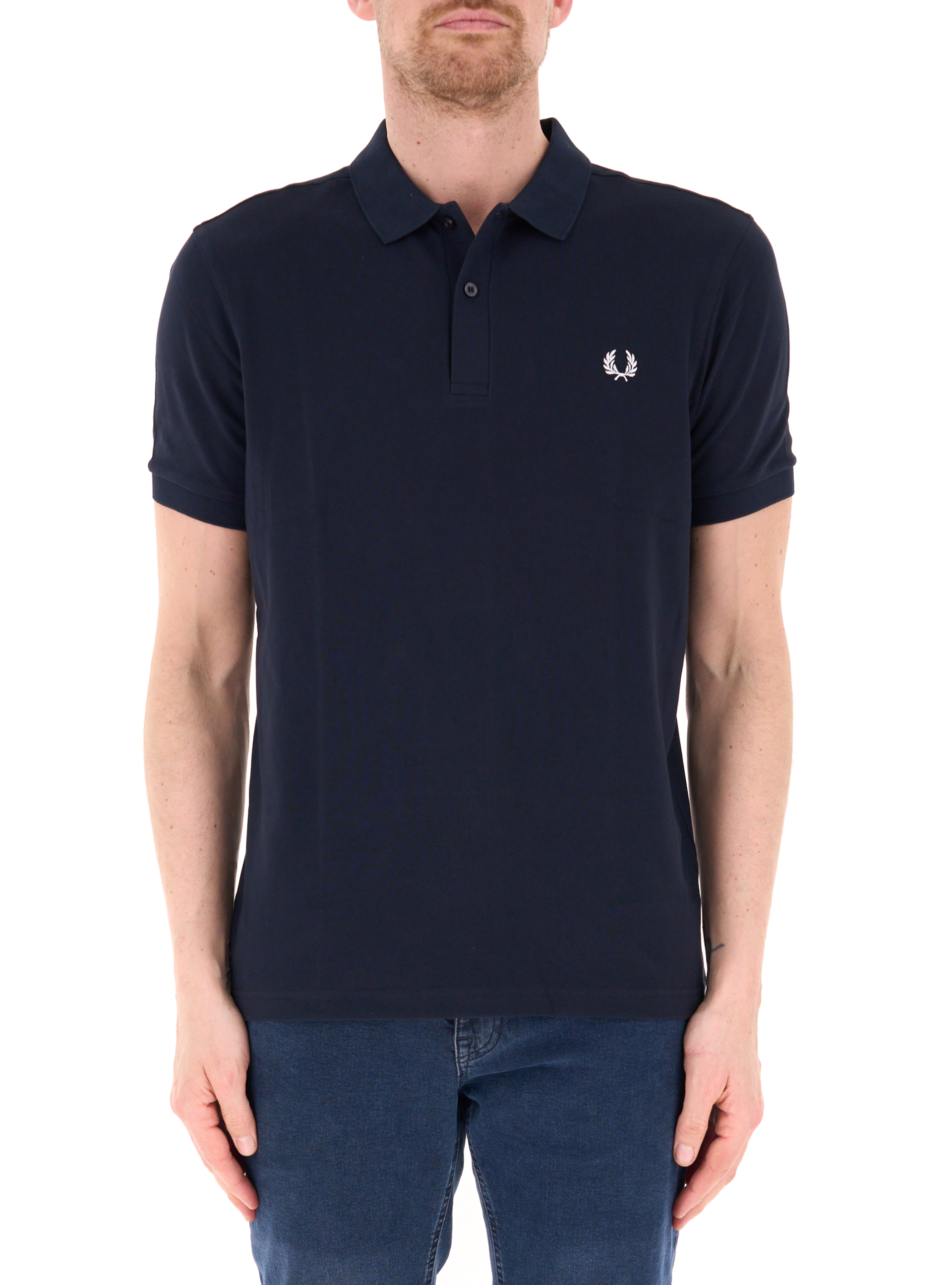 Polo in cotone BLU NOTTE