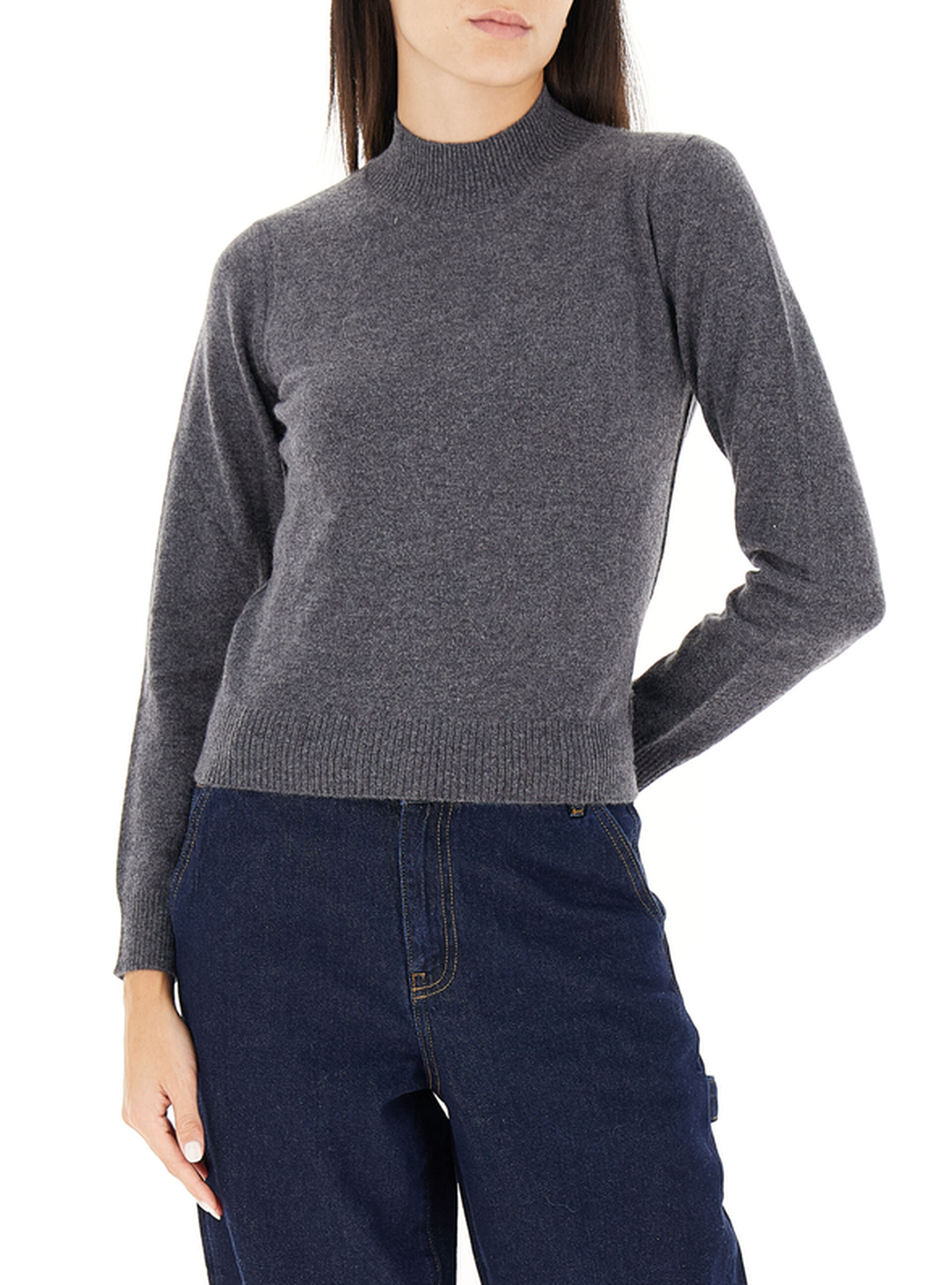 Lupetto in cashmere GRIGIO
