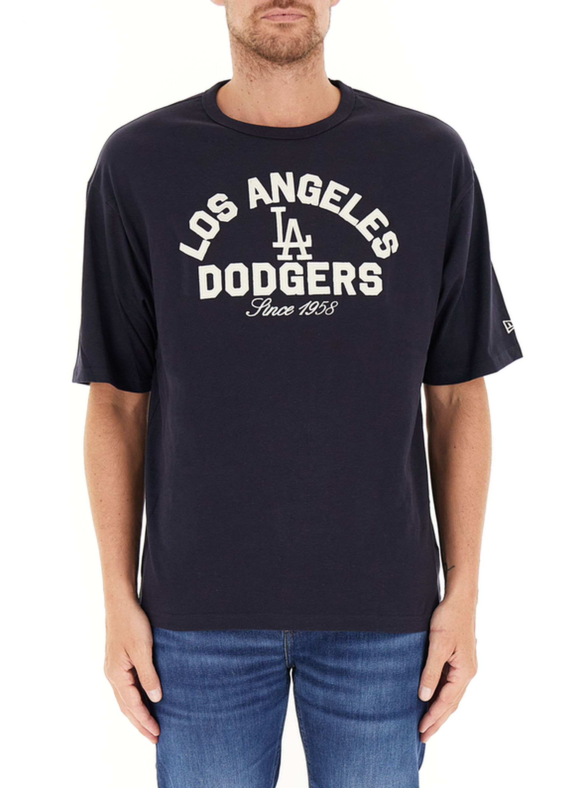 New era T-shirt girocollo BLU NAVY