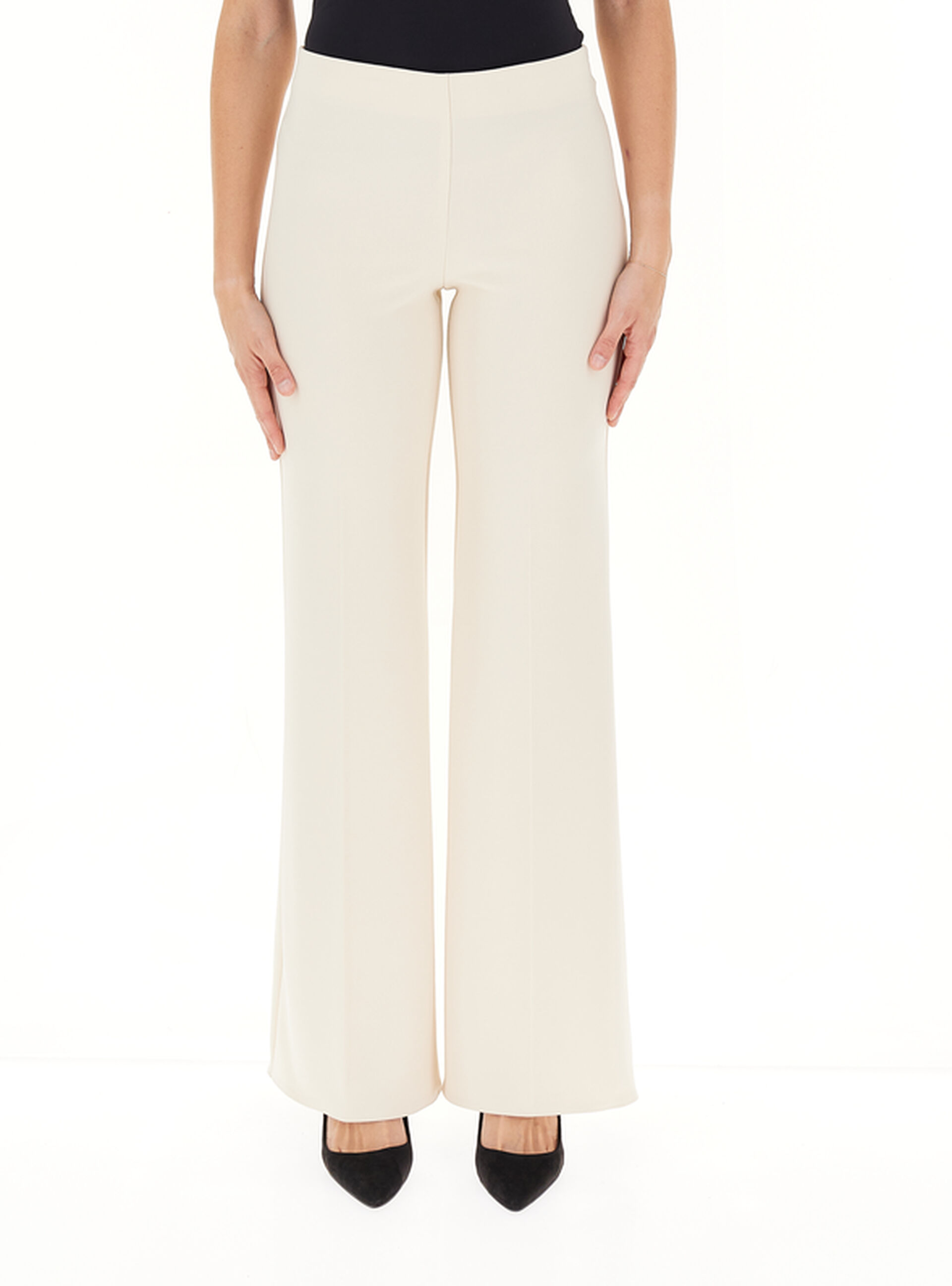 Pantalone flare BEIGE XL