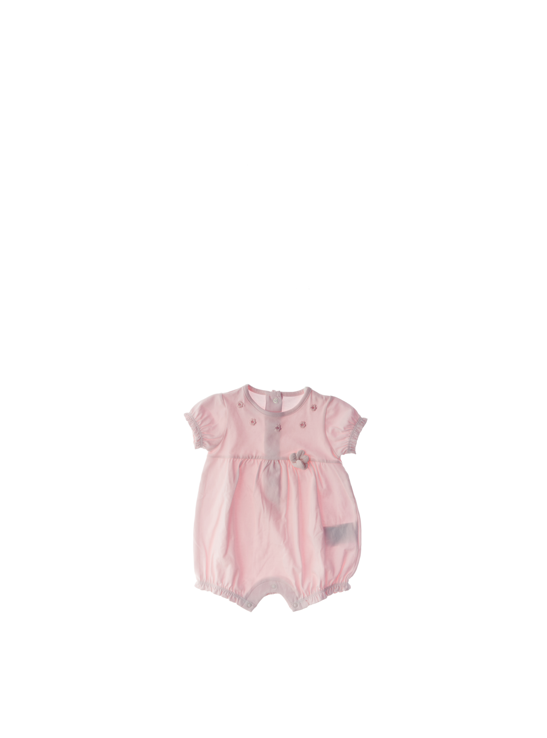 Pagliaccetto con volants NURSERY ROSA CHIARO 1M