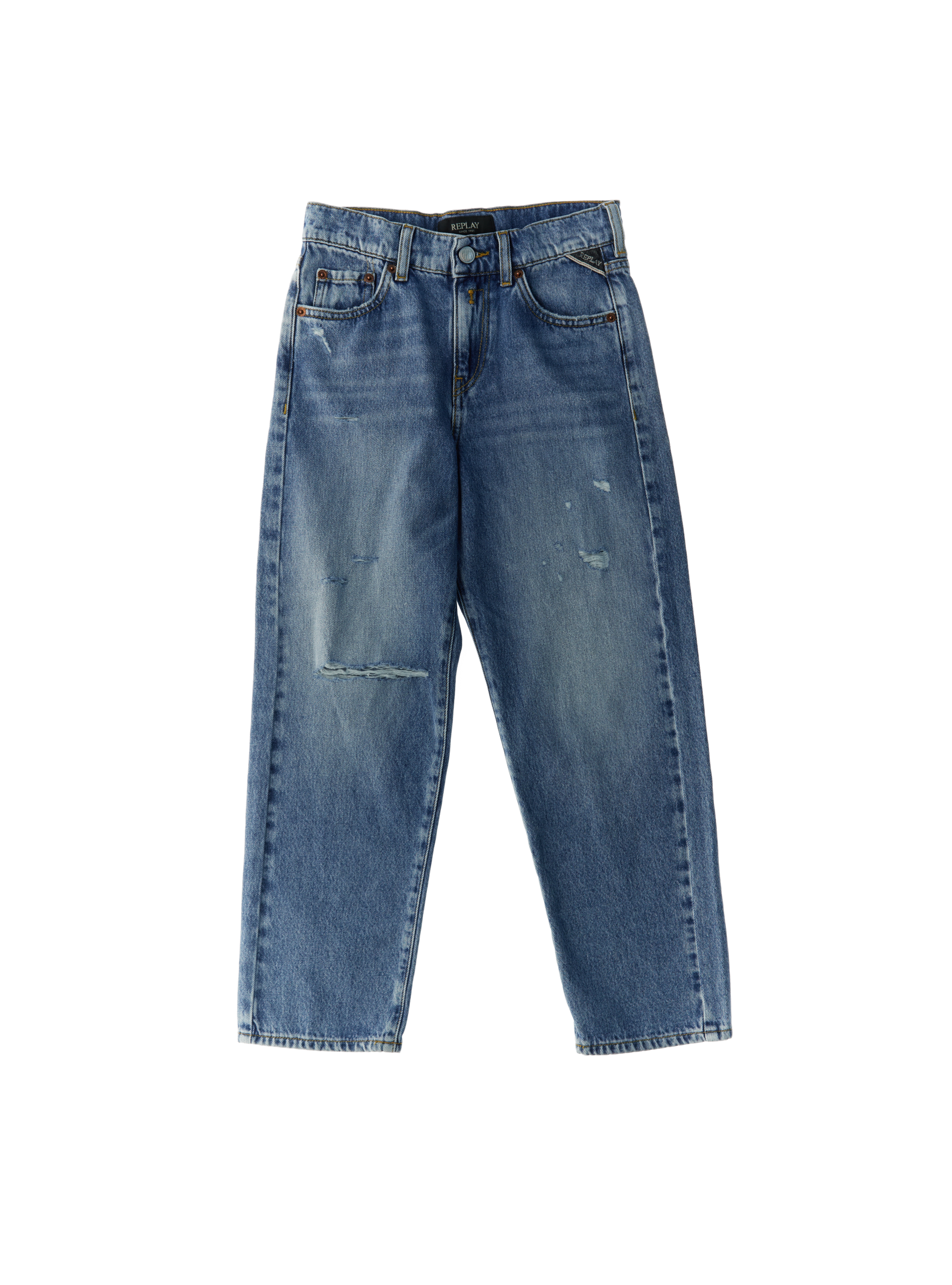 Replay Jeans in cotone BLU
