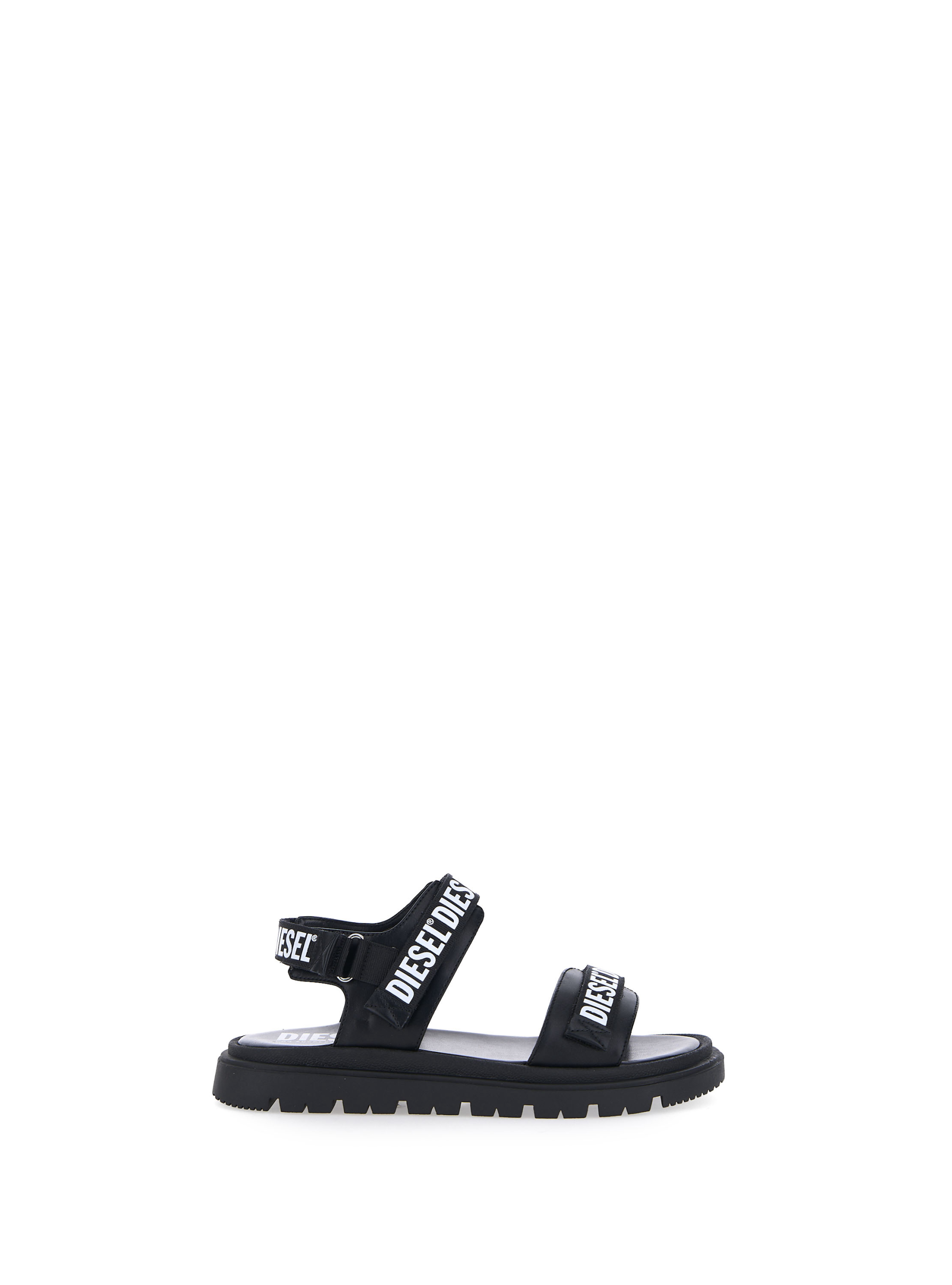 Diesel Sandali con logo NERO 38