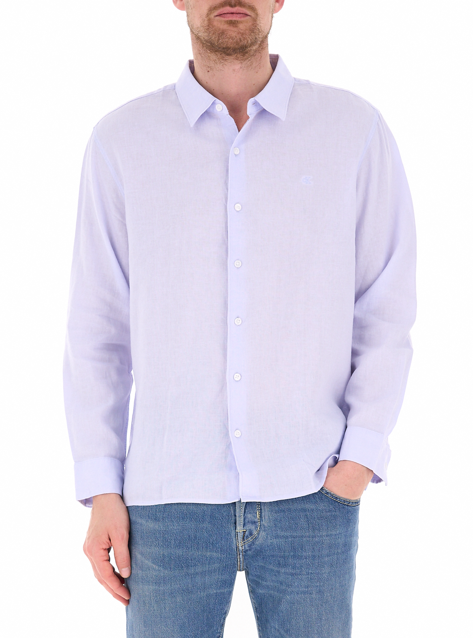 Camicia misto lino LILLA