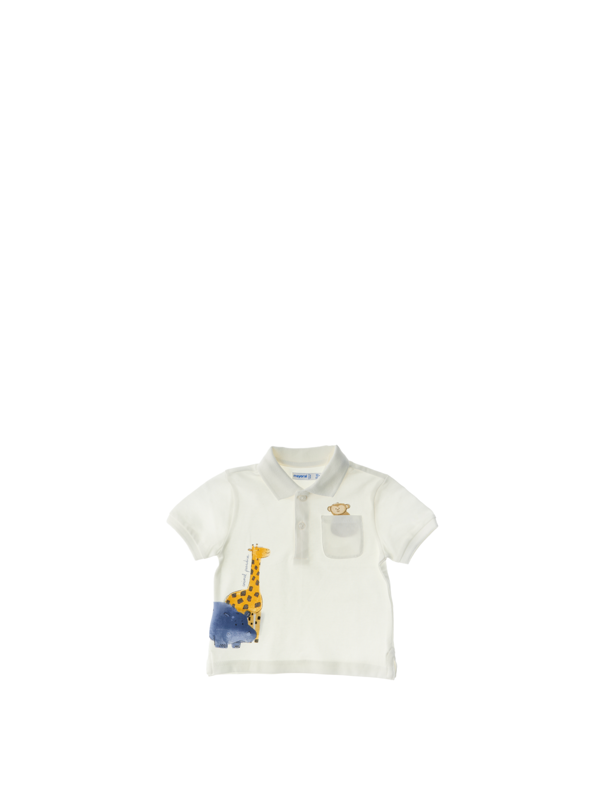 MAYORAL Polo maniche corte PANNA