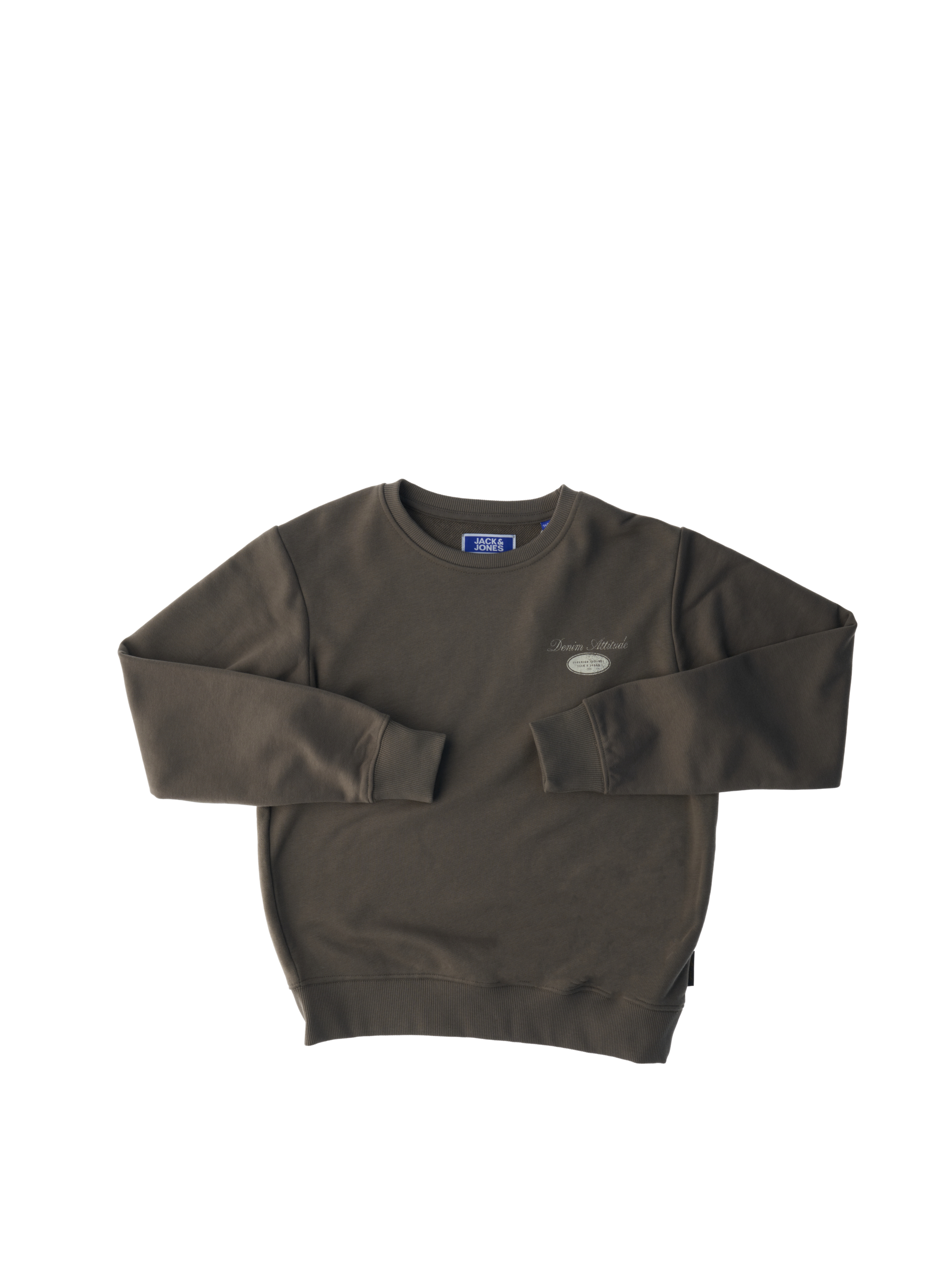Felpa girocollo MARRONE 176