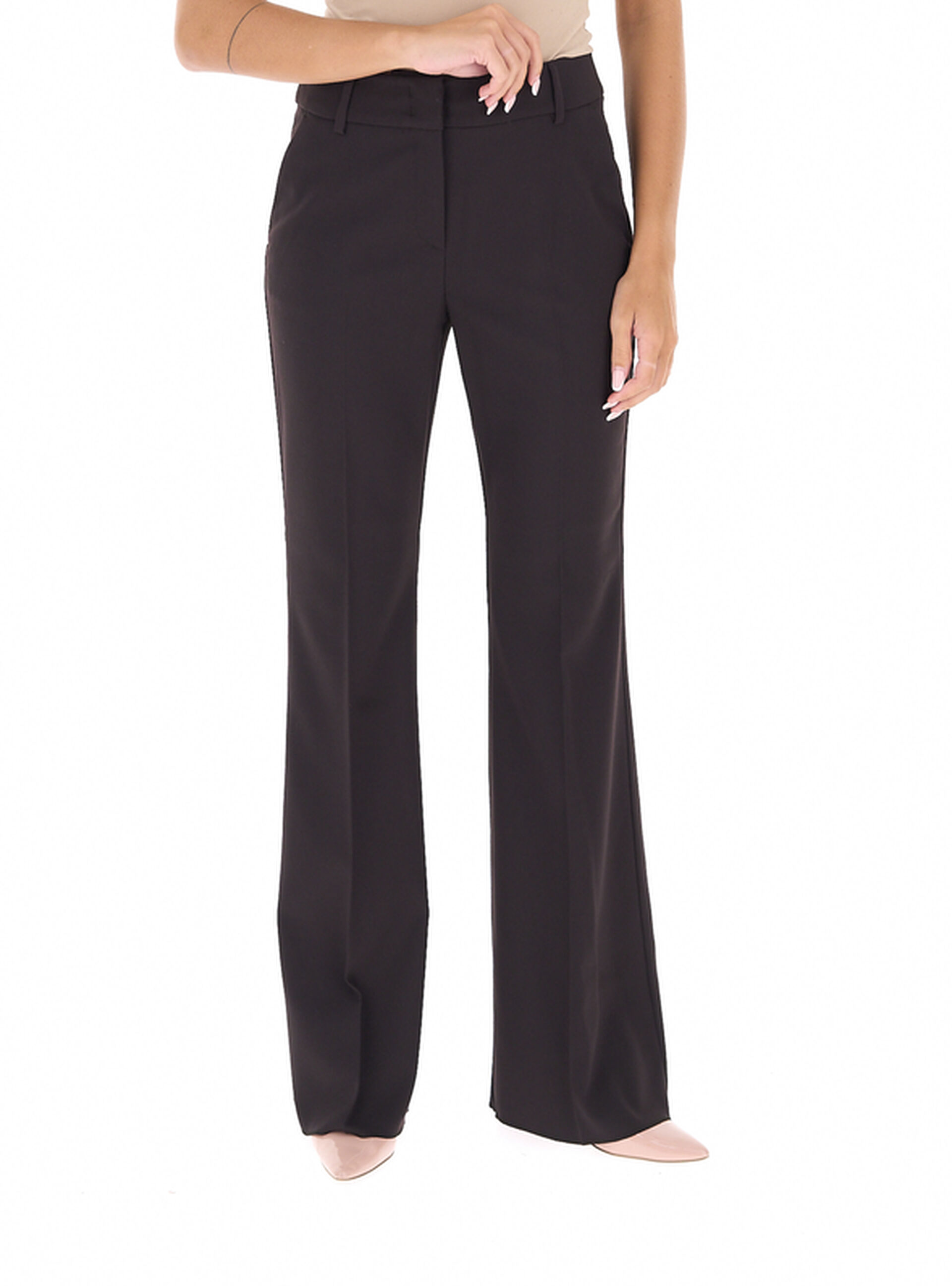 Pantalone wide leg TESTA DI MORO 46