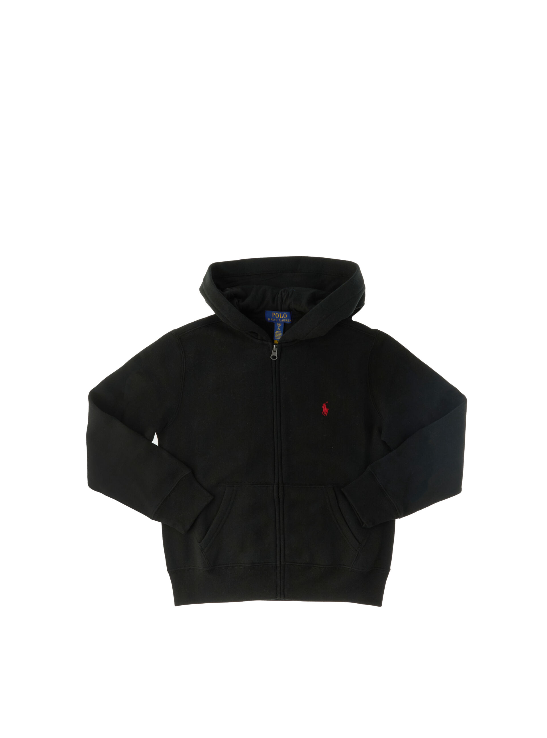 Felpa con cappuccio POLO BOYS NERO S
