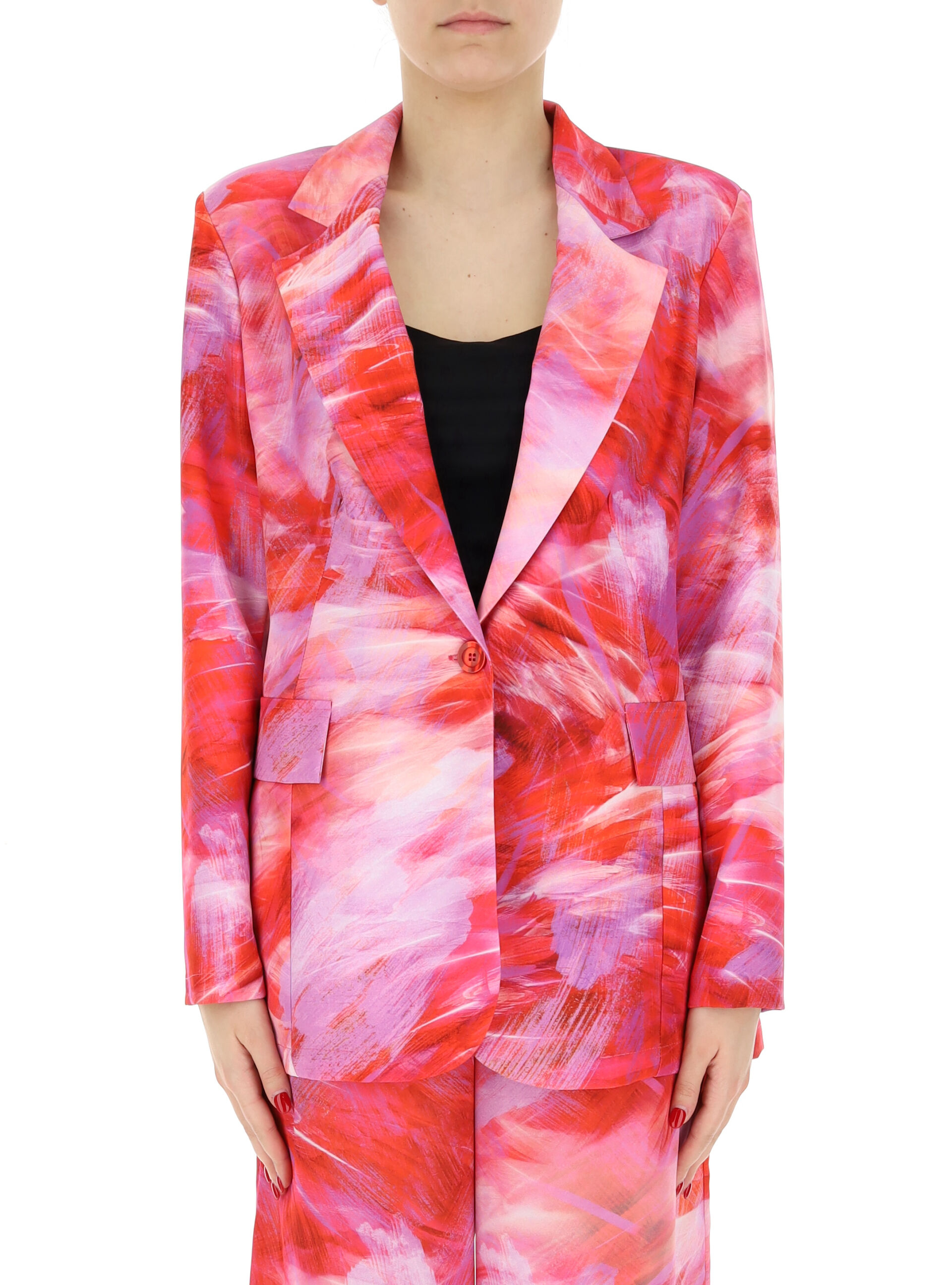RINASCIMENTO Blazer monopetto ROSA
