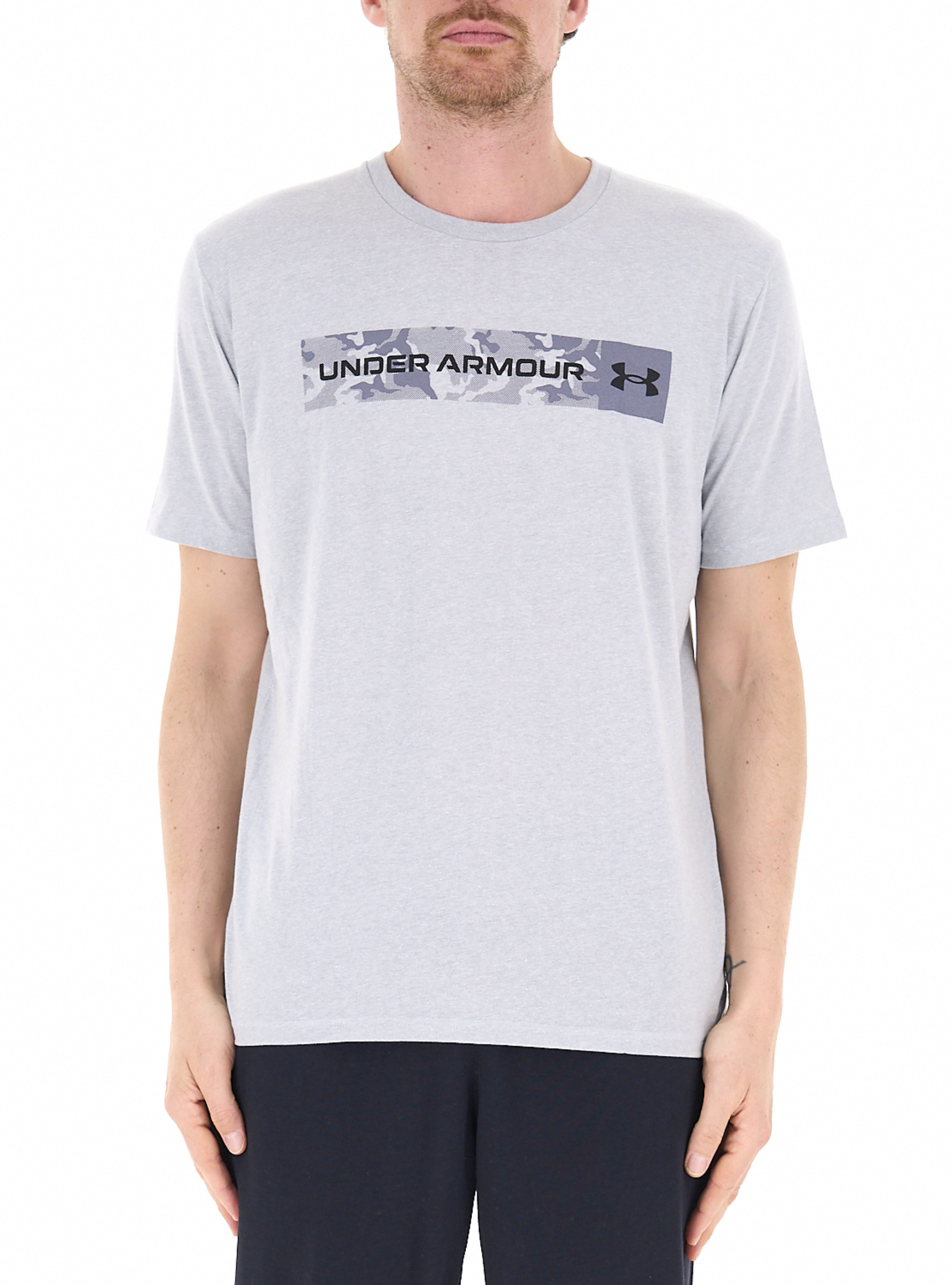 T-shirt girocollo GRIGIO CHIARO MD