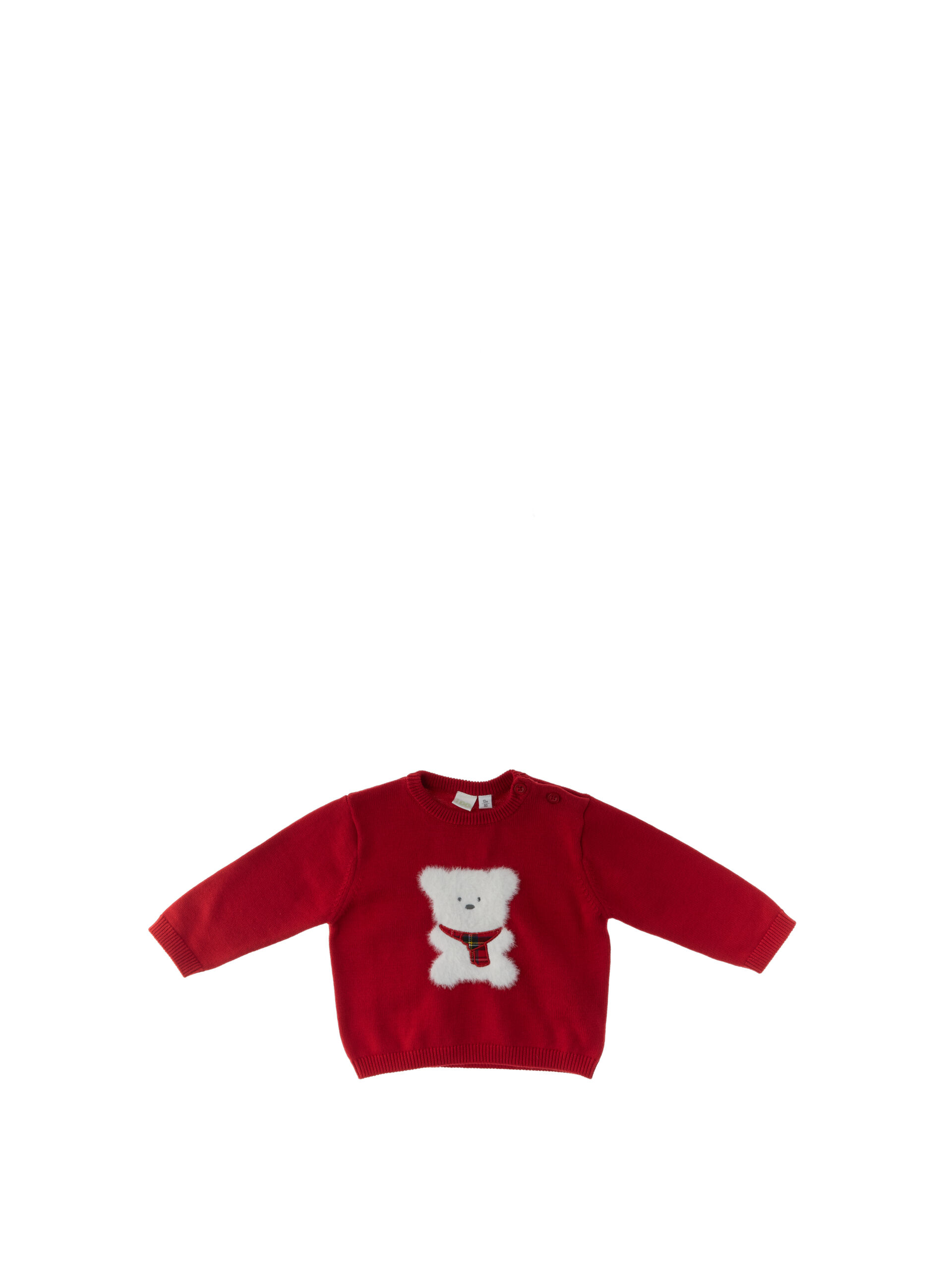 Maglione girocollo NURSERY ROSSO 18M