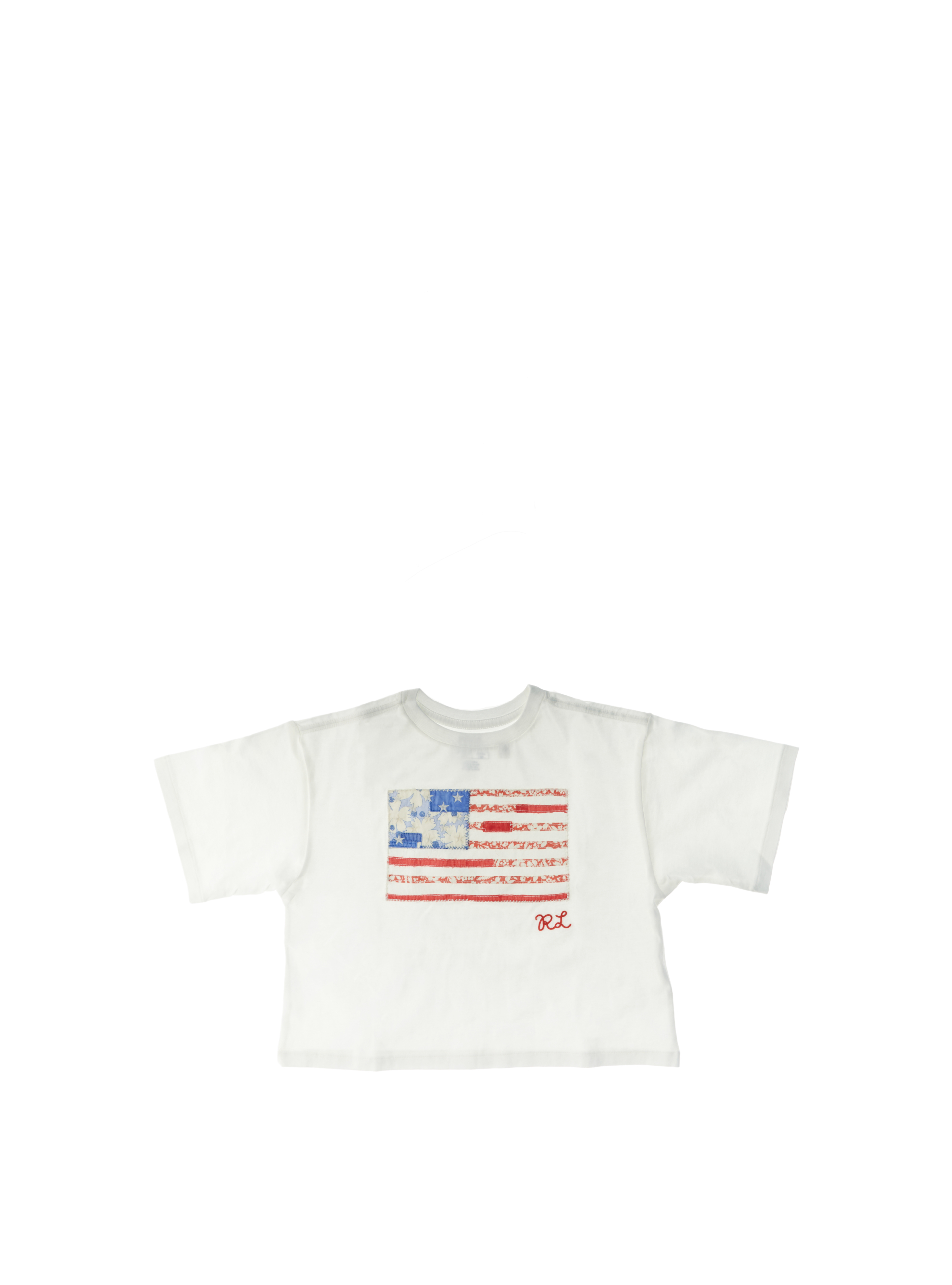 T-shirt girocollo POLO GIRLS BIANCO M