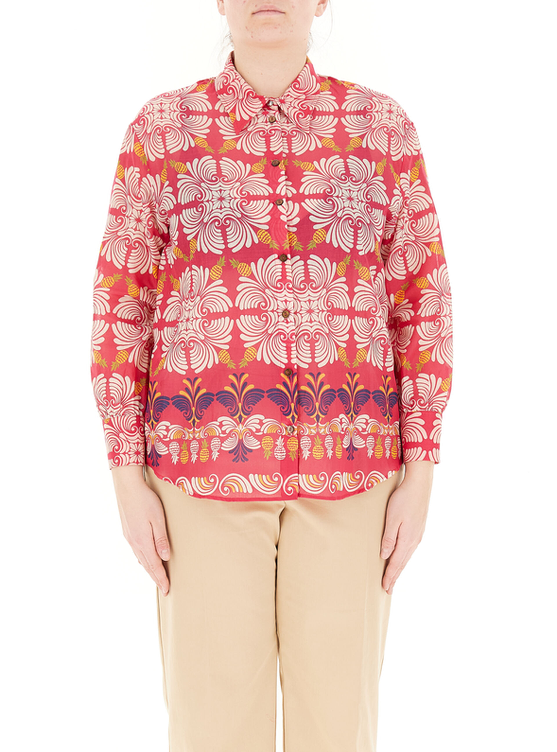 Camicia in fantasia COLLECTION ROSSO 50