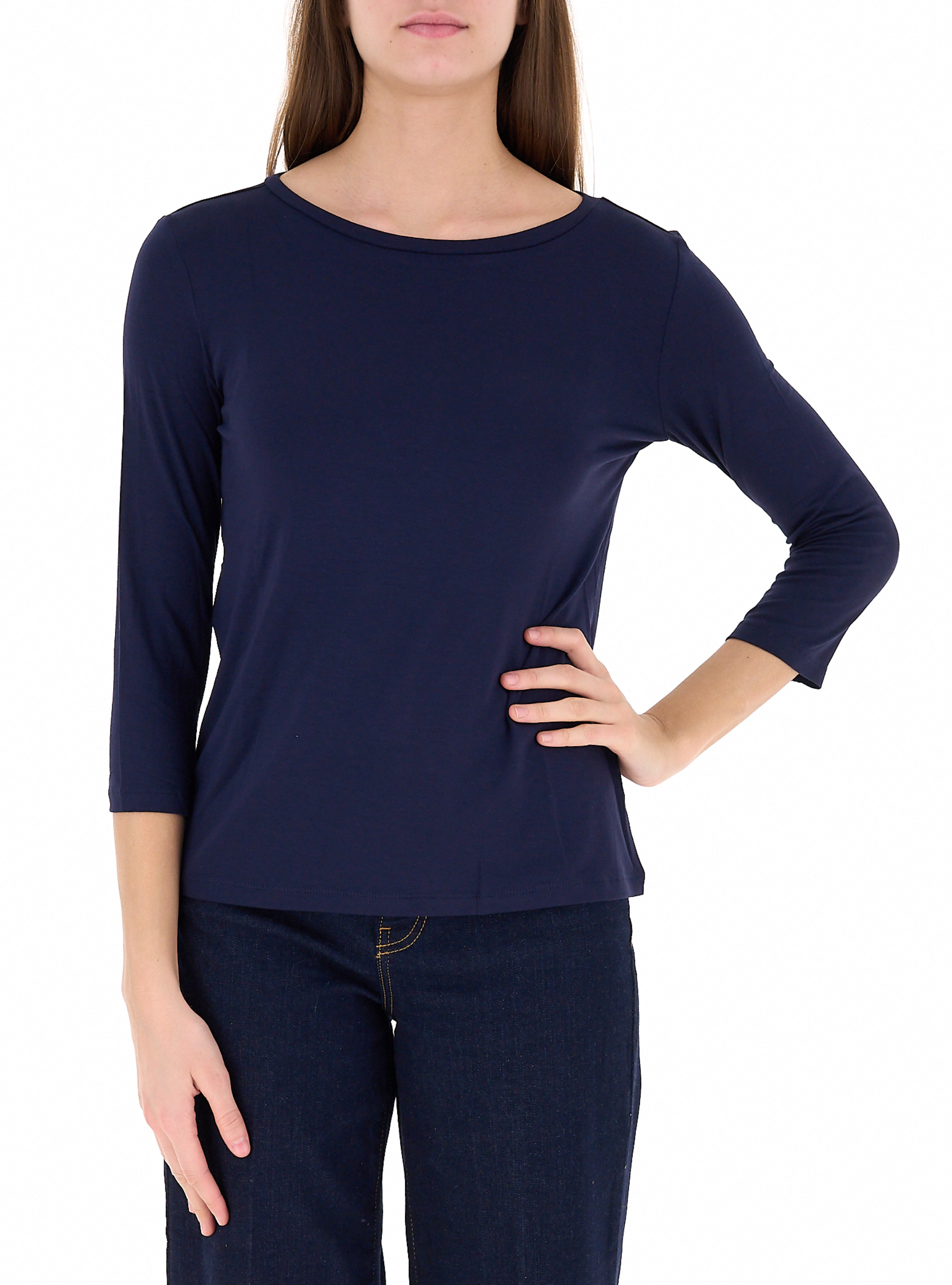 Maglia girocollo BLU NAVY