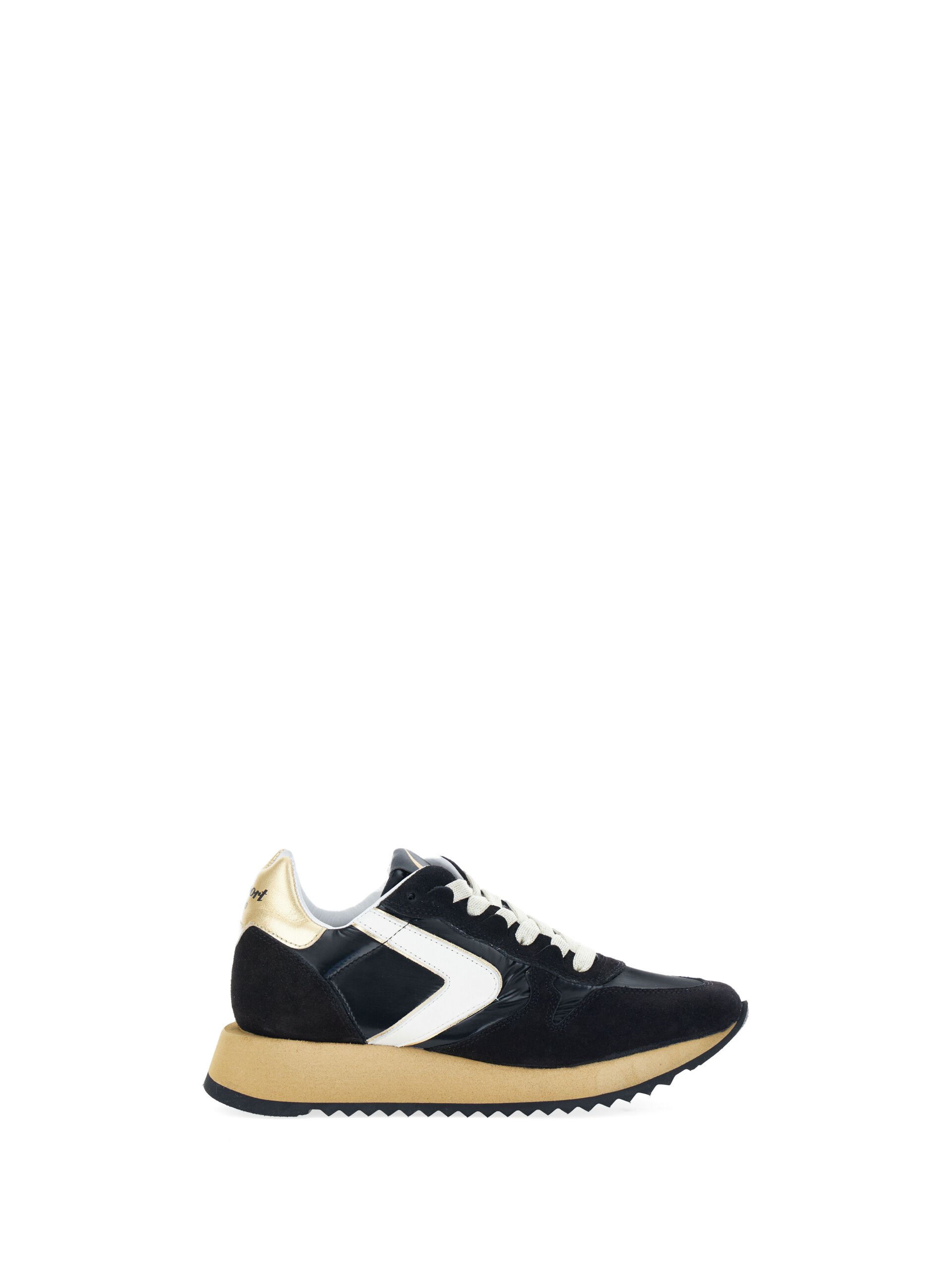 Sneakers in tessuto NERO 37