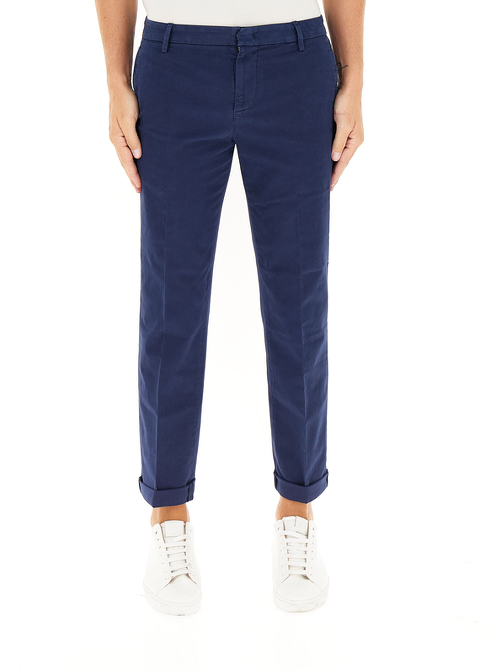 DONDUP Pantalone chino BLU