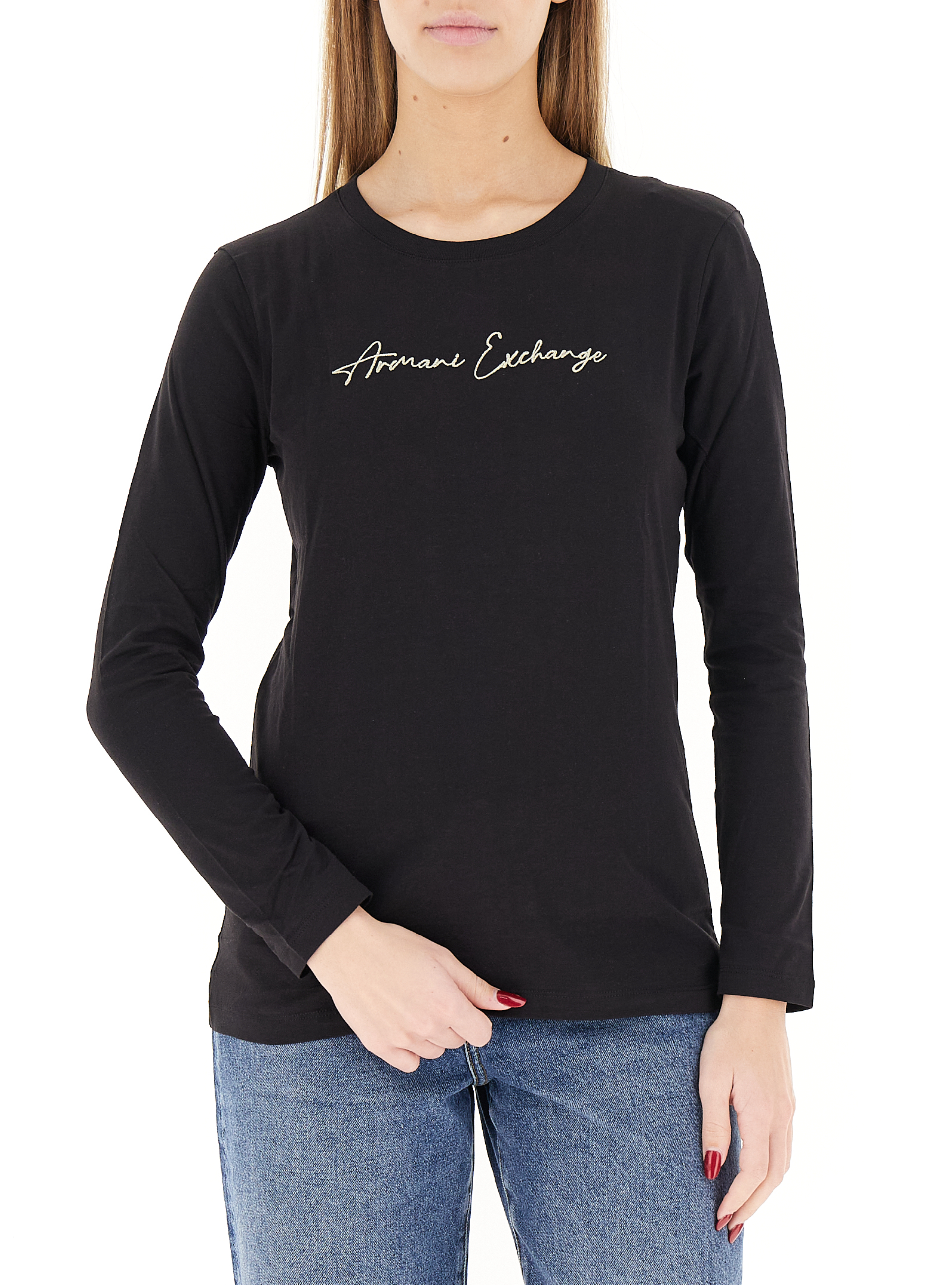 T-shirt girocollo NERO XL