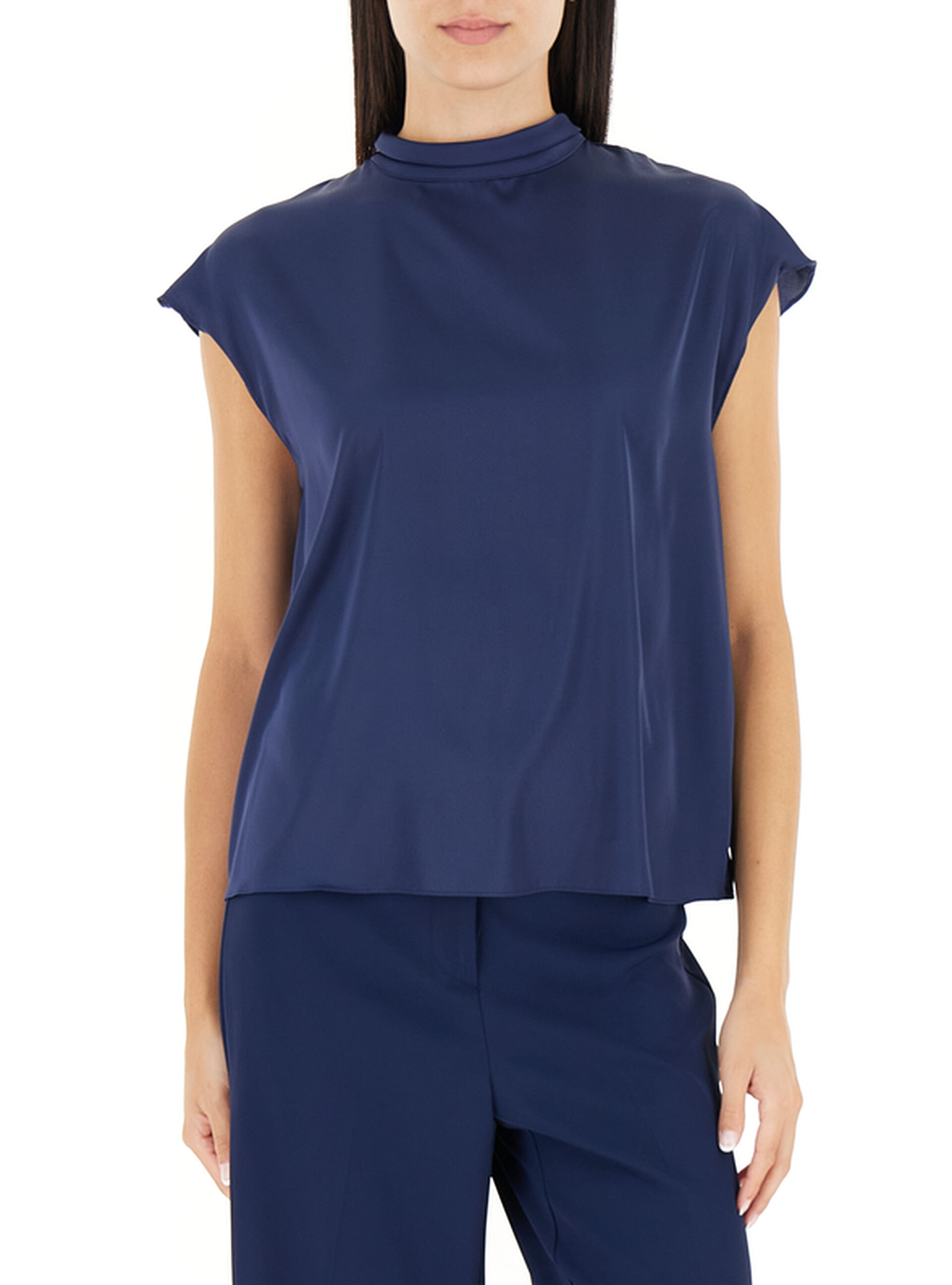 RINASCIMENTO Blusa in satin BLU S