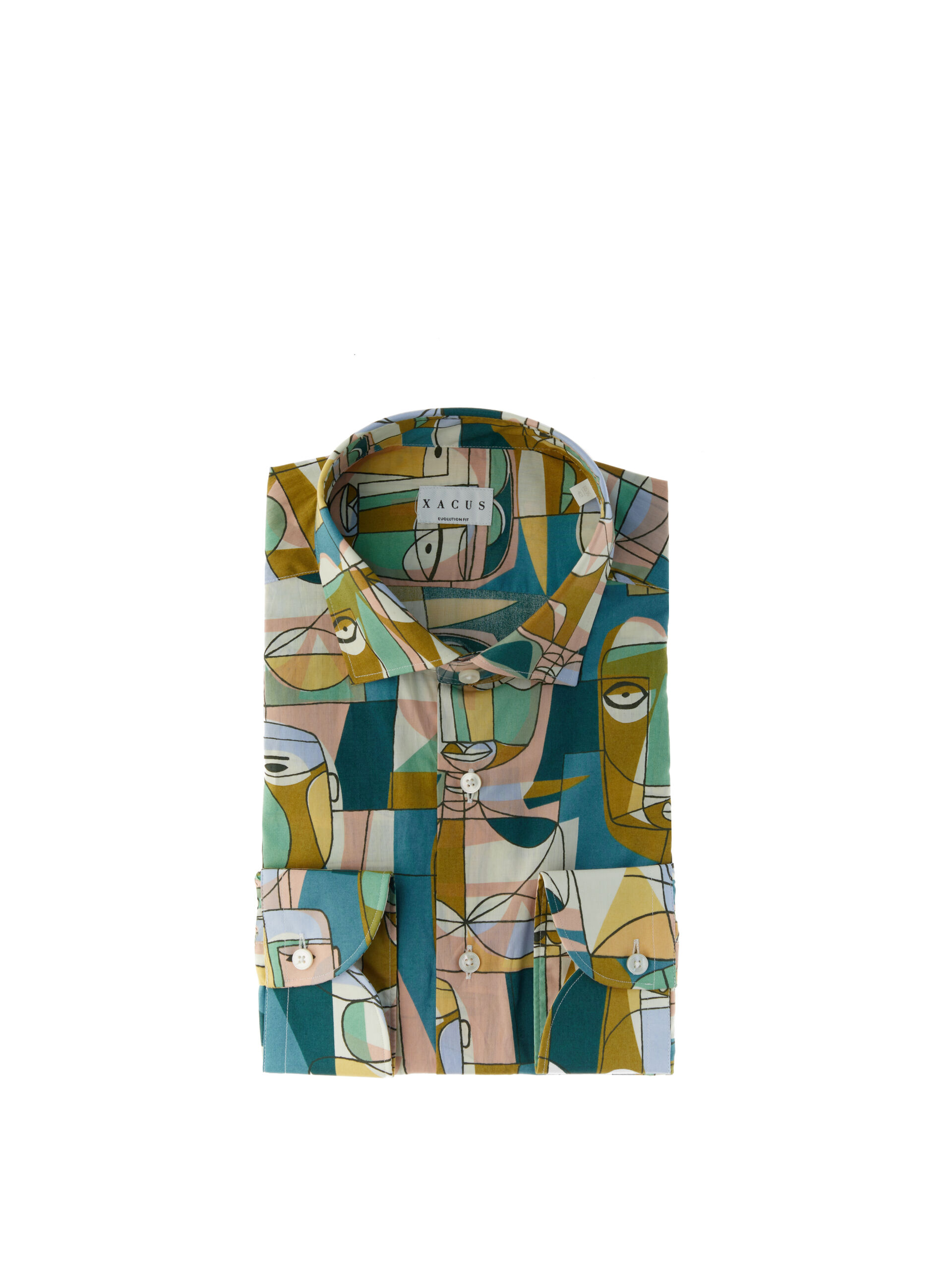 XACUS Camicia in cotone MULTICOLOR