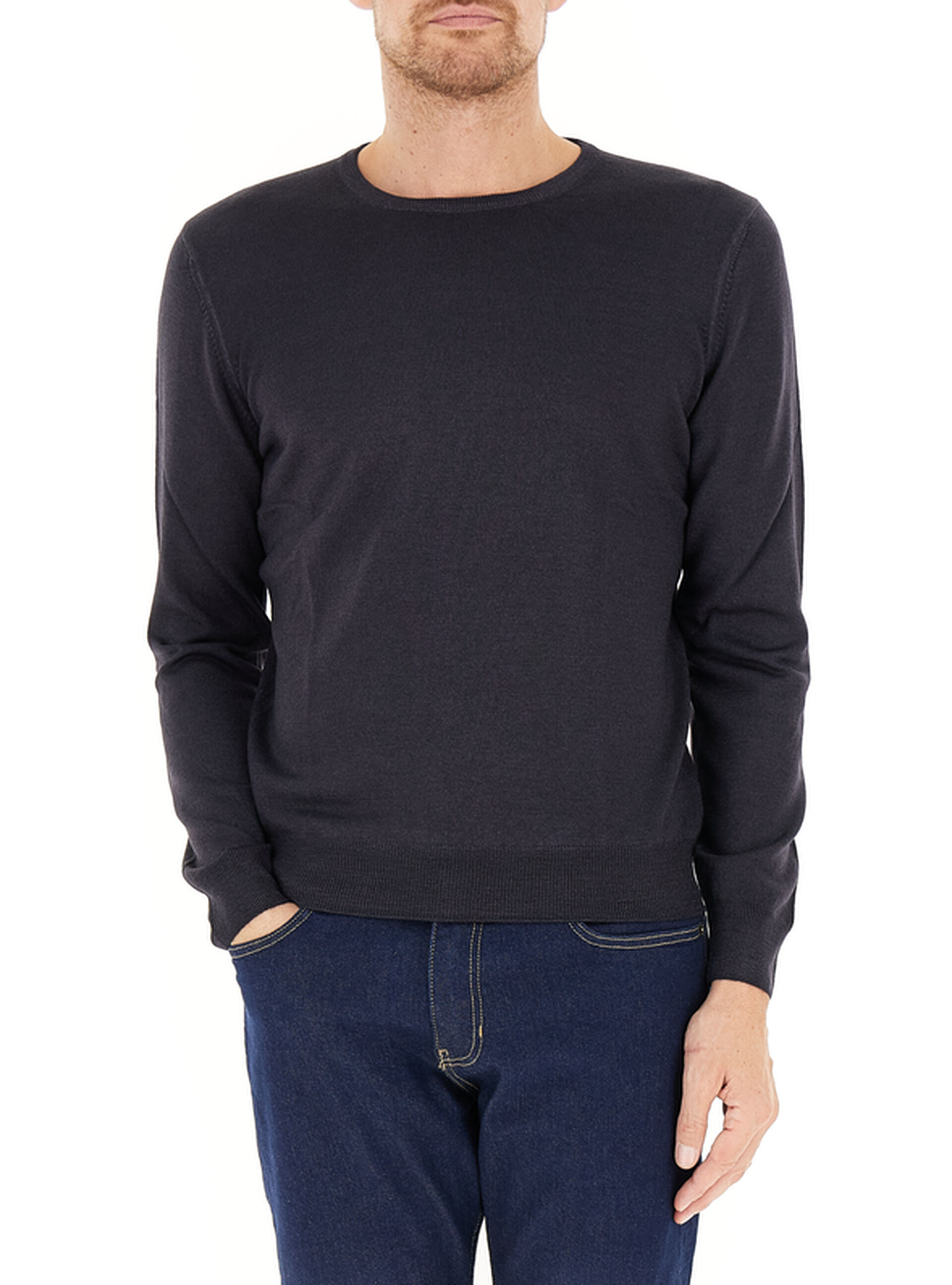 Maglia in lana BLU NOTTE