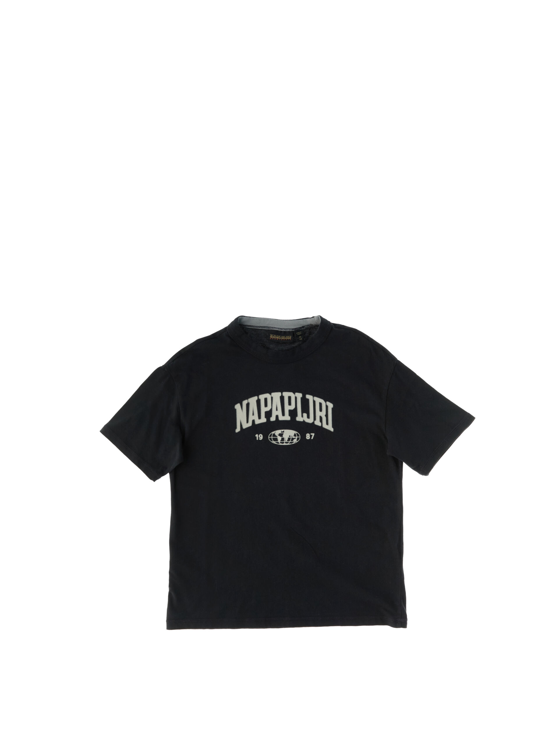 T-shirt girocollo NERO 12