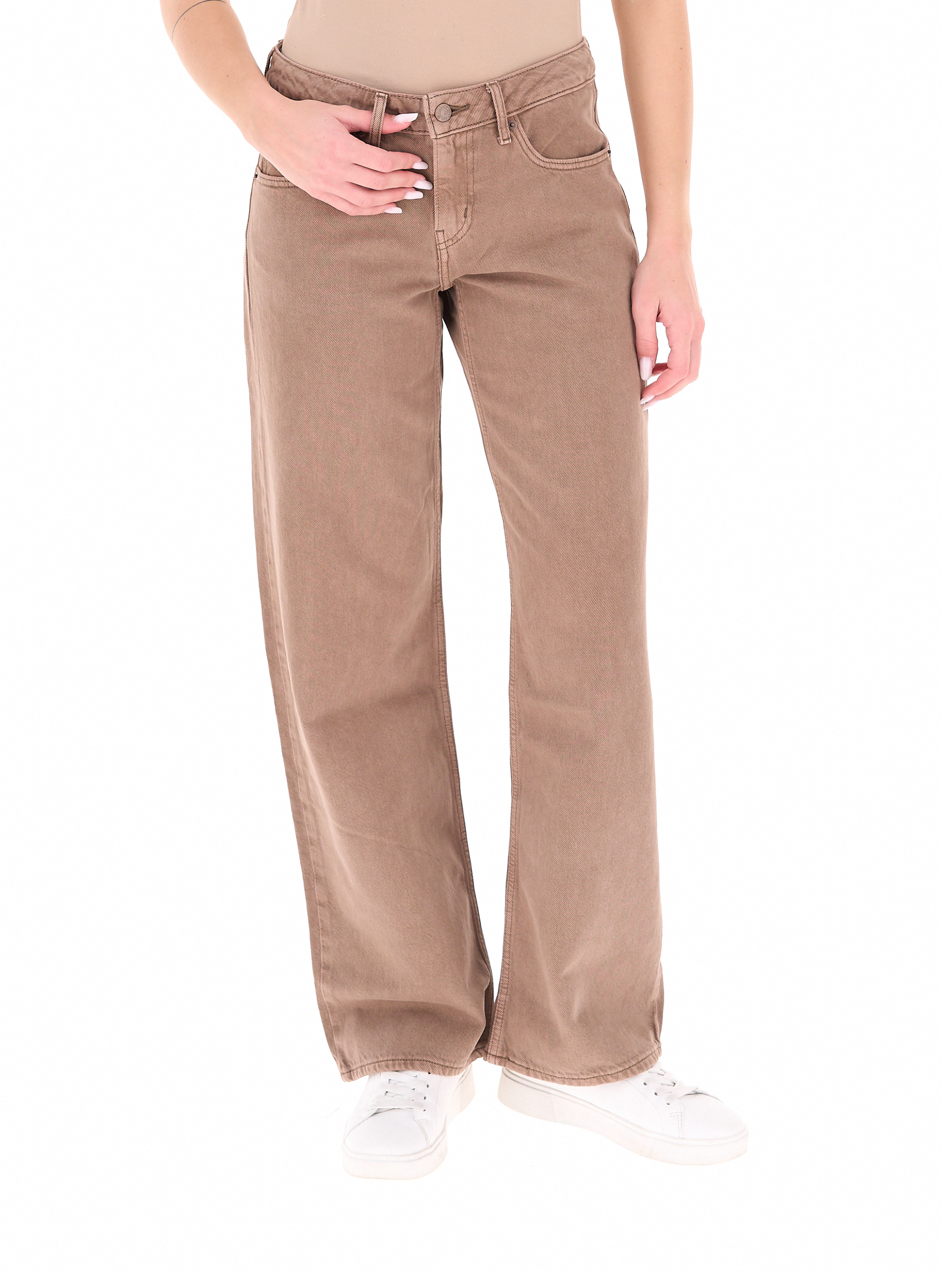 Jeans Low Loose LEVI'S MARRONE CHIARO