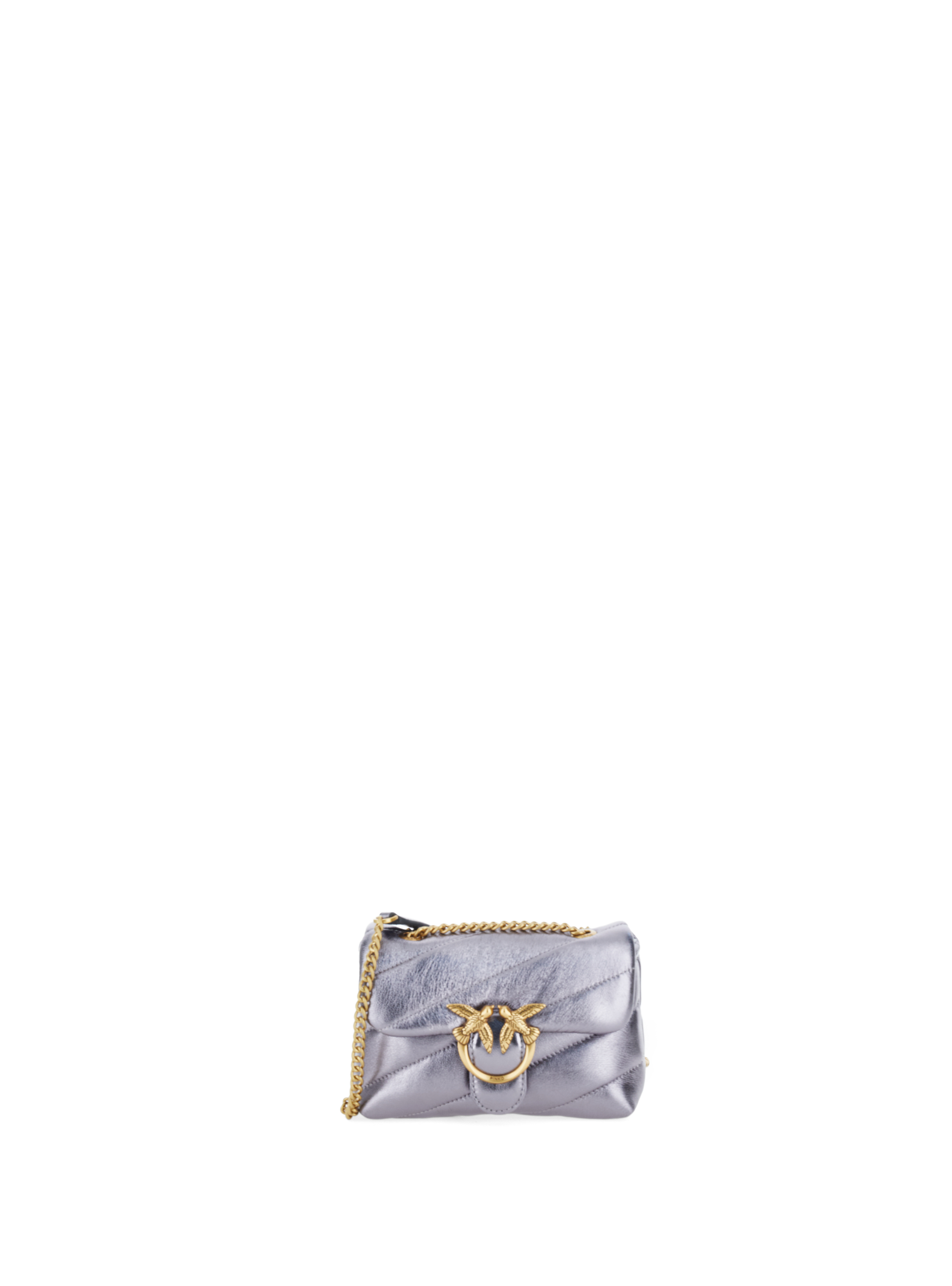 Pinko Borsa in pelle BAG ARGENTO