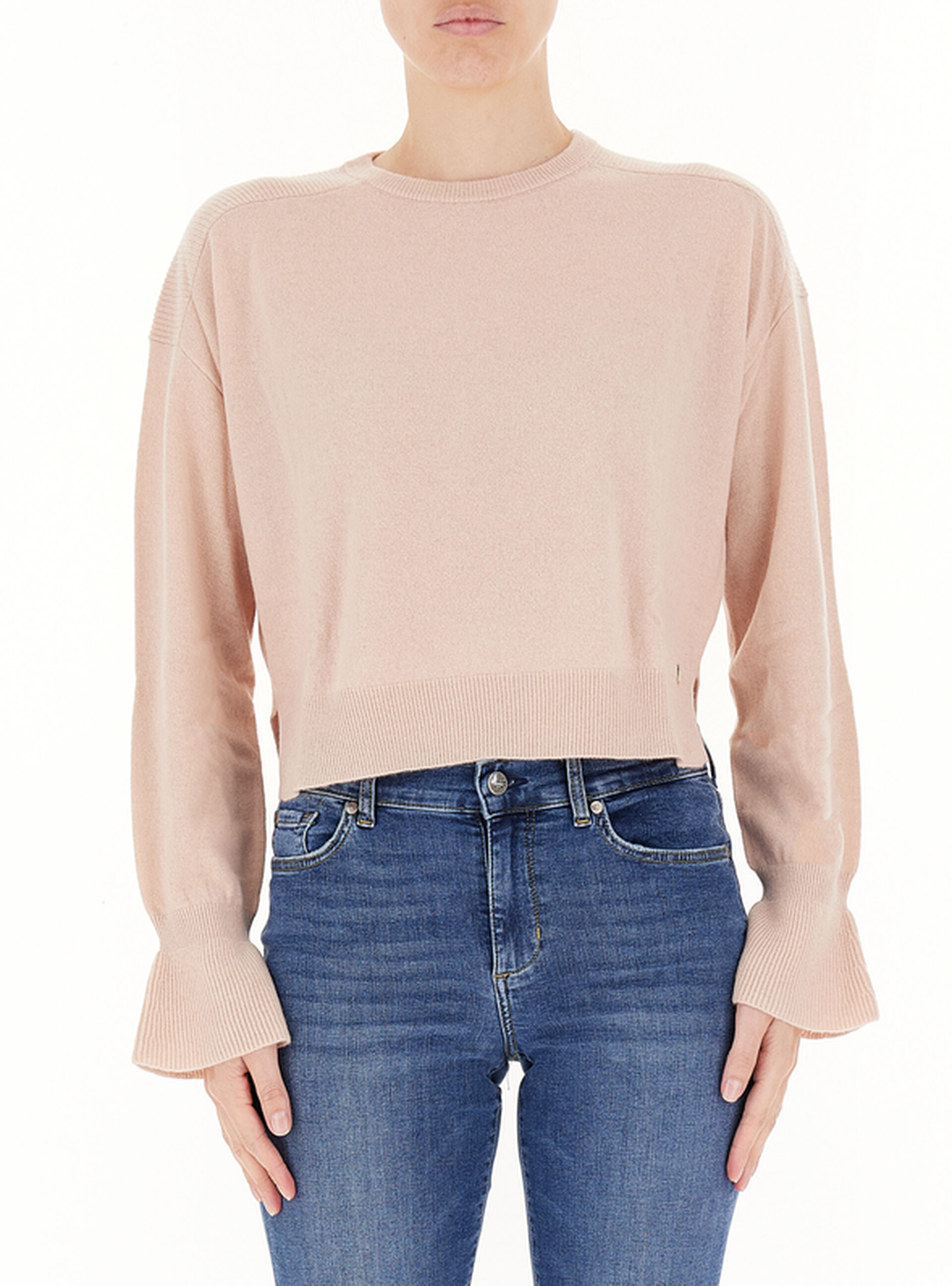 Maglione lana cashmere ROSA L