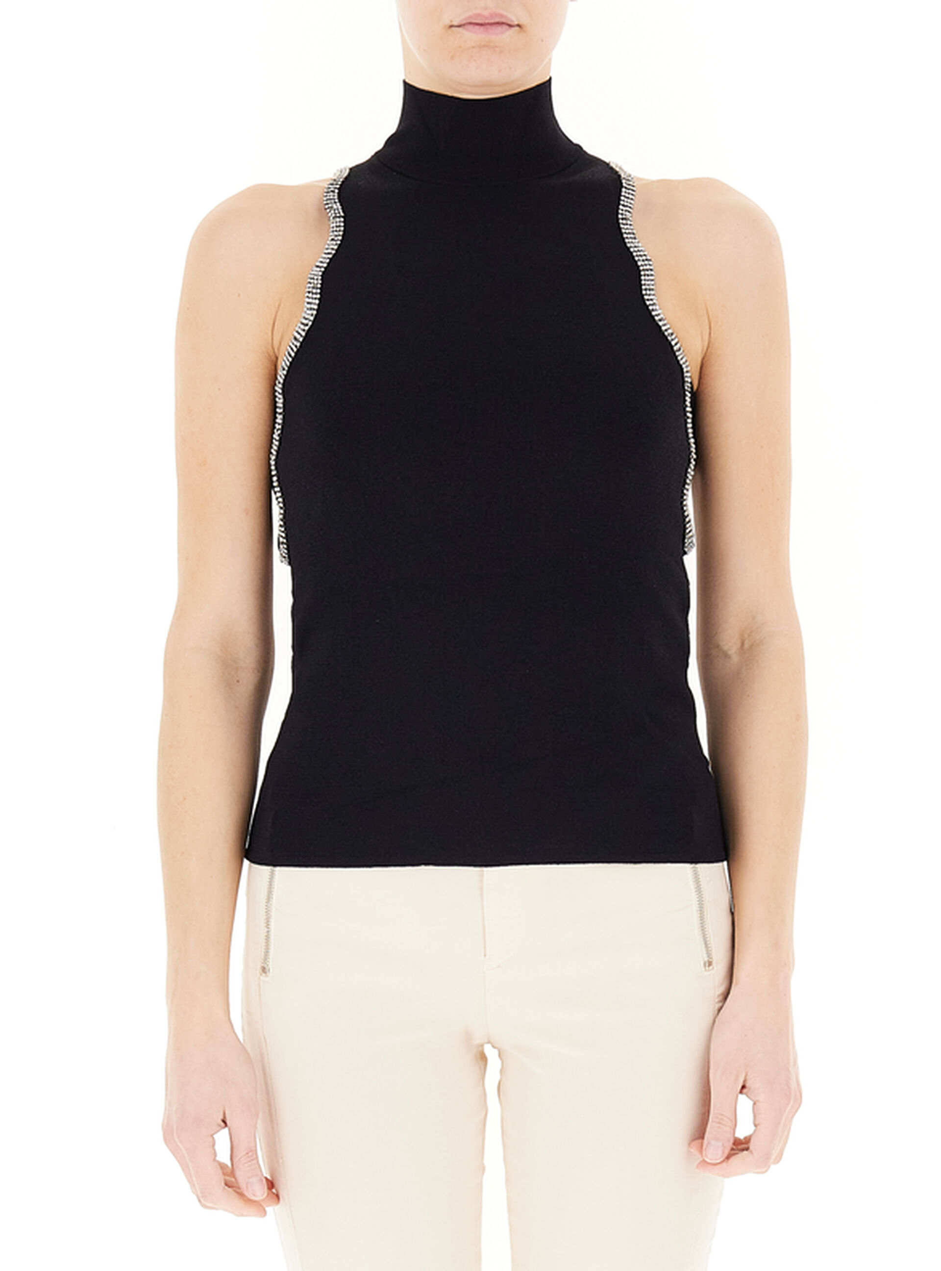 LIU JO Top Halter LIU JEANS NERO