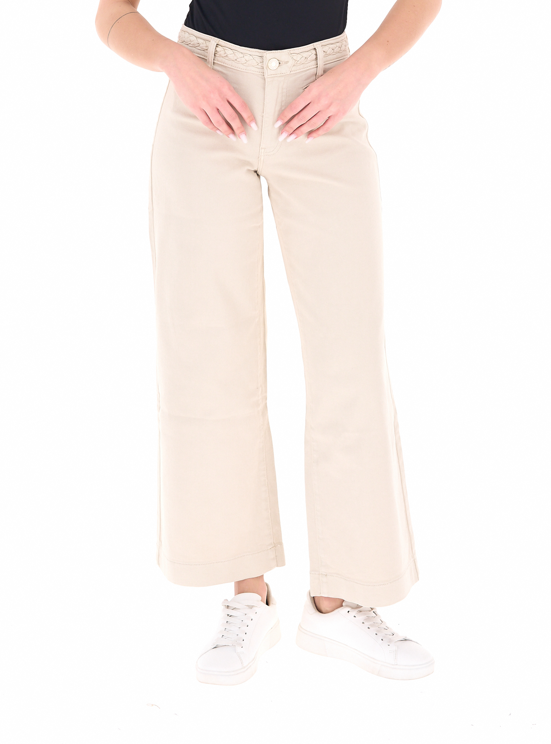 Guess Jeans wide leg CHAMPAGNE