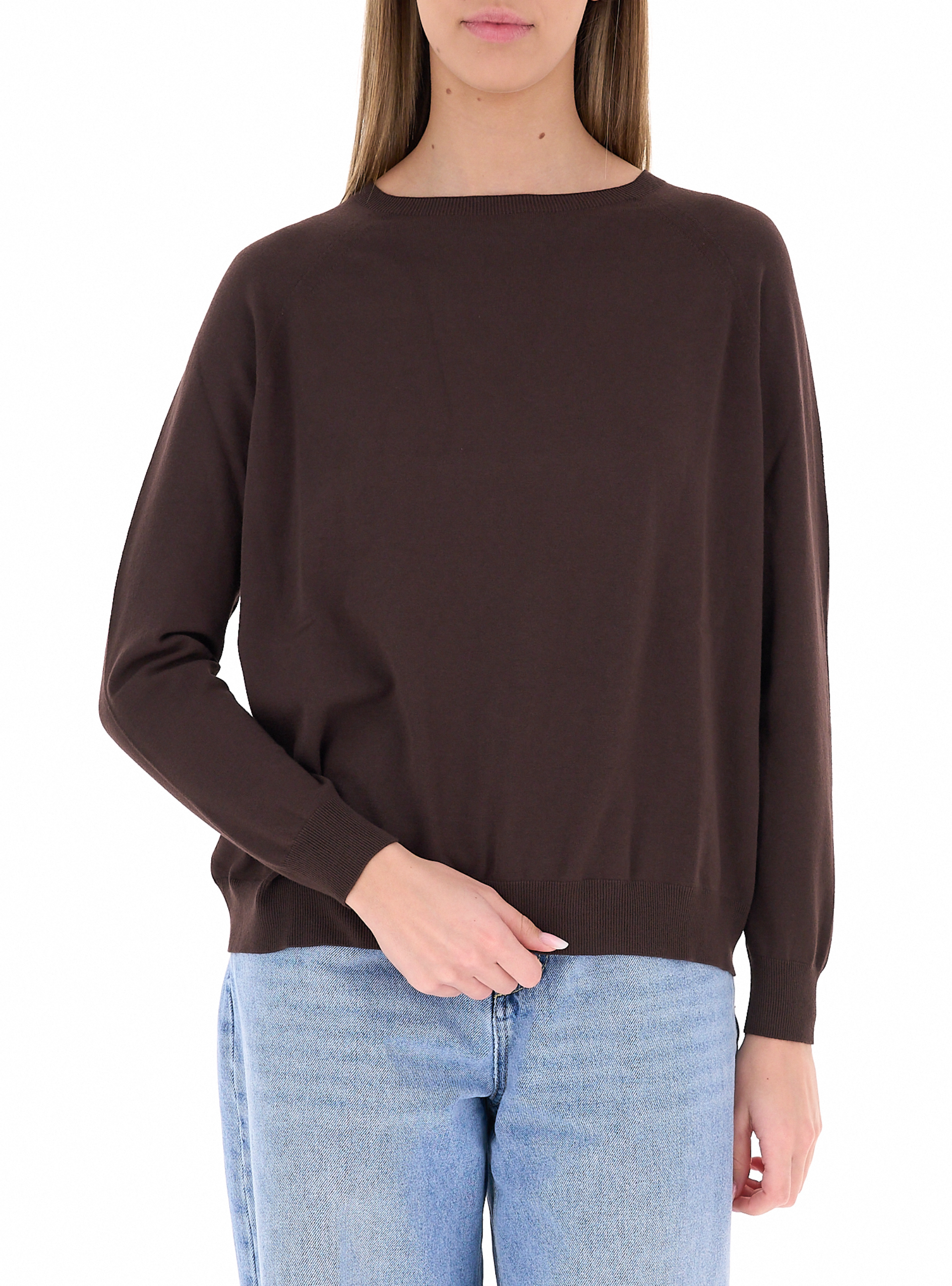 Maglia misto viscosa TABACCO UNI
