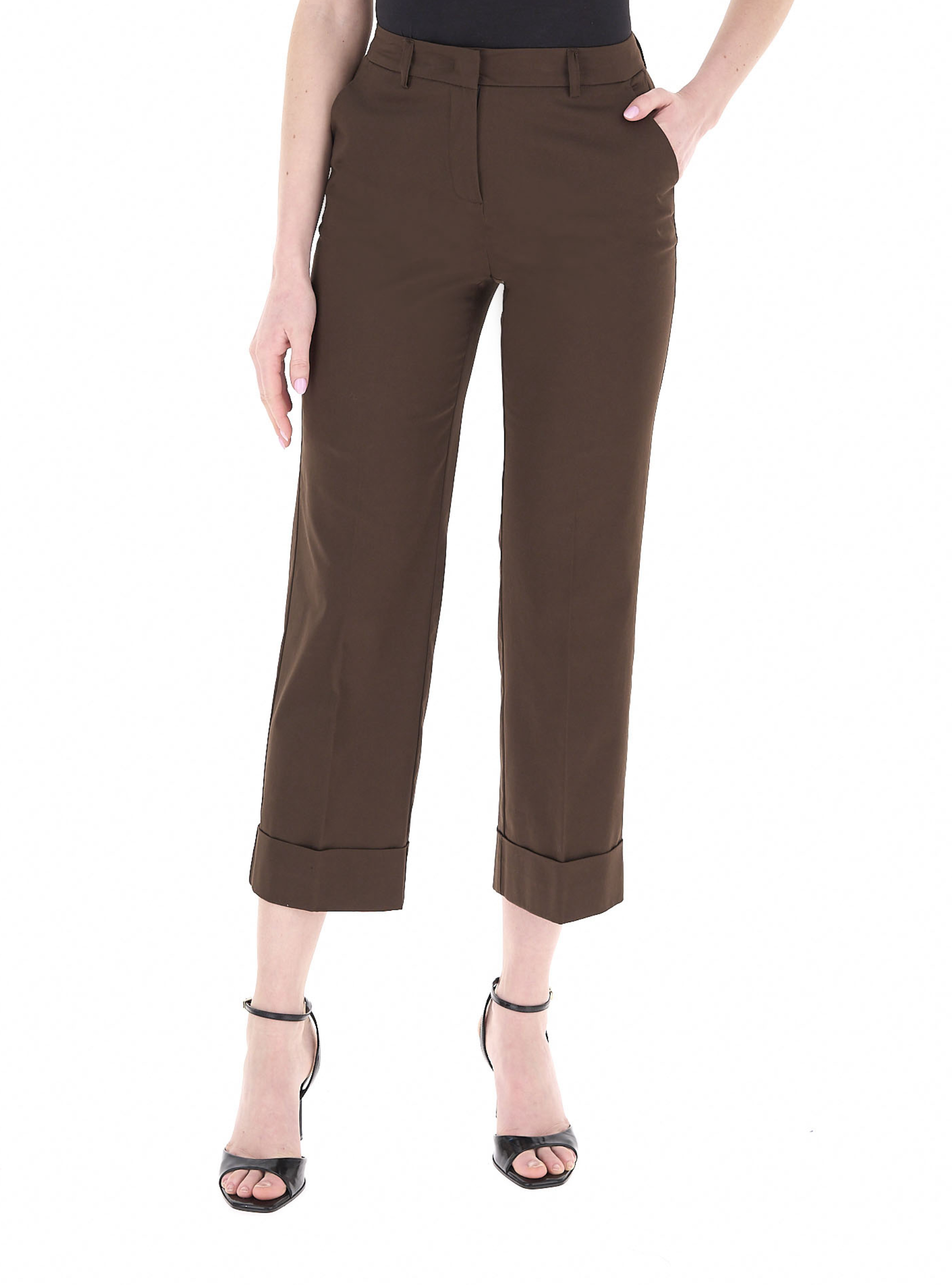 LINKS Pantalone chino MARRONE 52