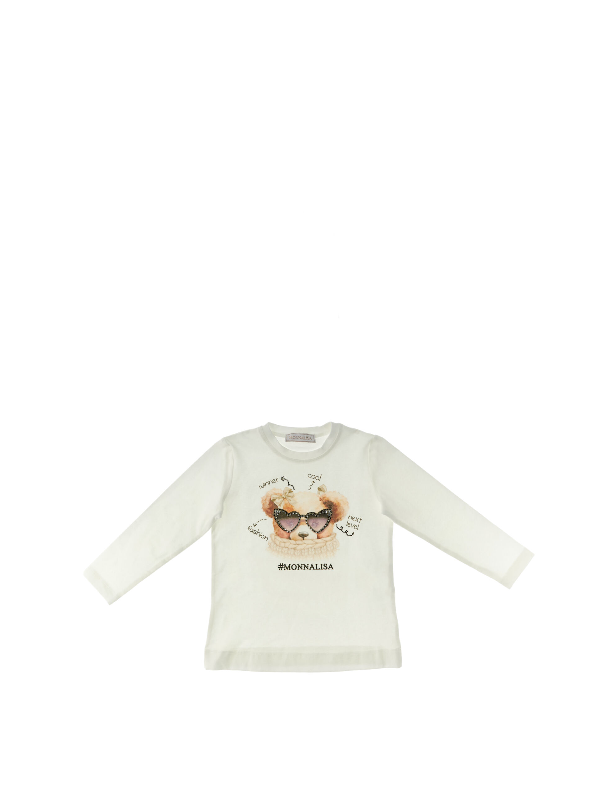 T-shirt maniche lunghe PANNA 4