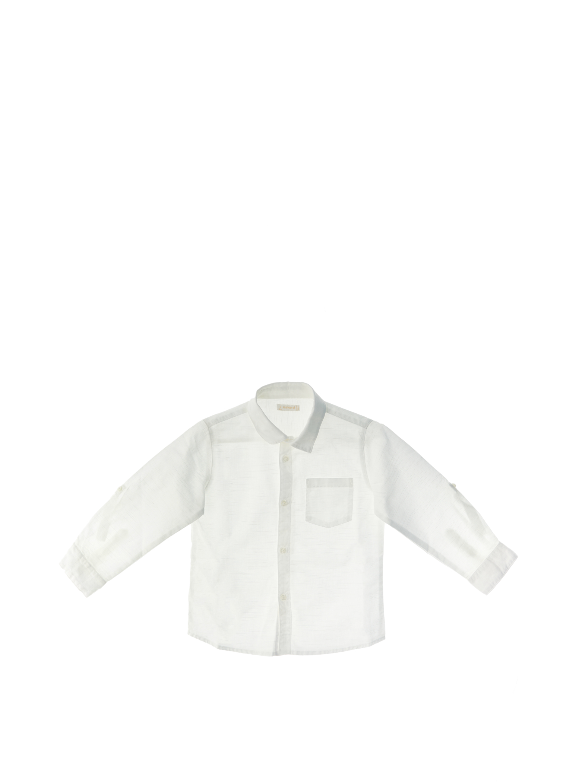 Camicia lino cotone PANNA 4