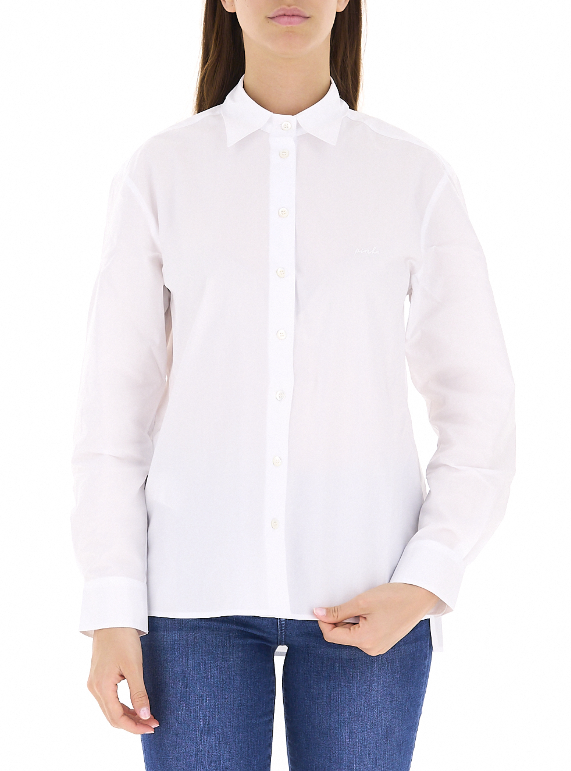 Camicia maniche lunghe BIANCO 46