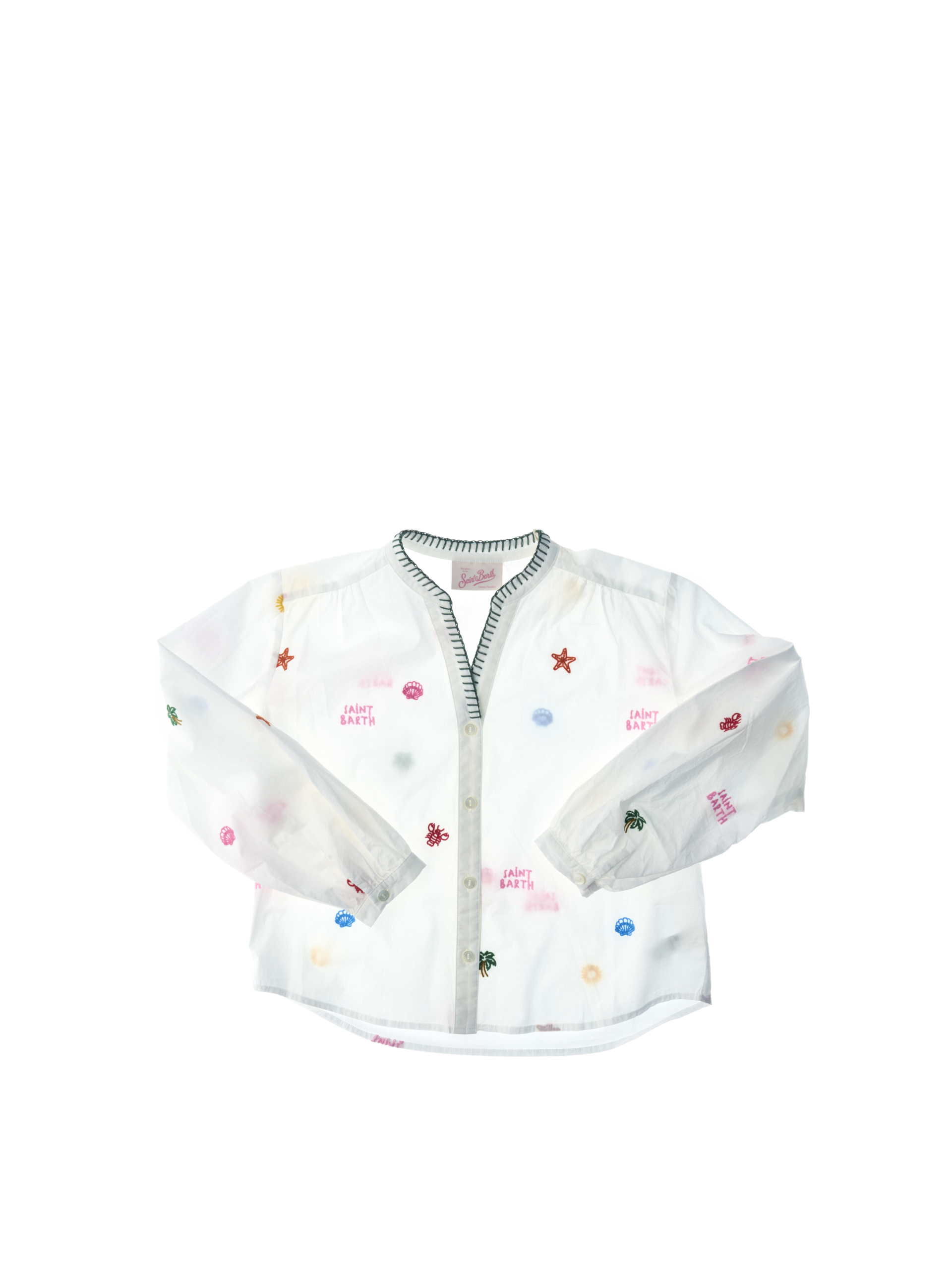 Camicia maniche lunghe PANNA