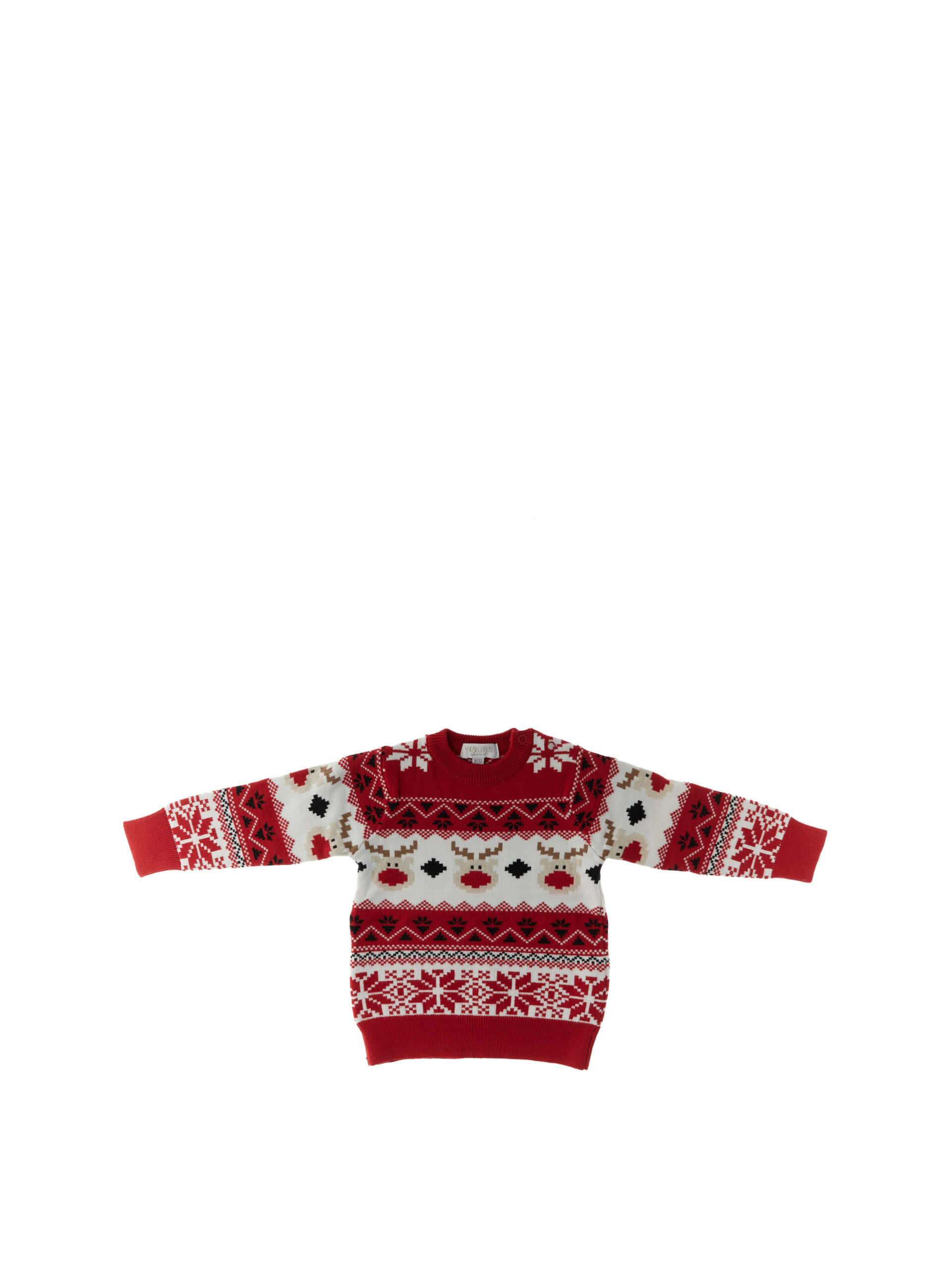 Maglione girocollo ROSSO 18/24